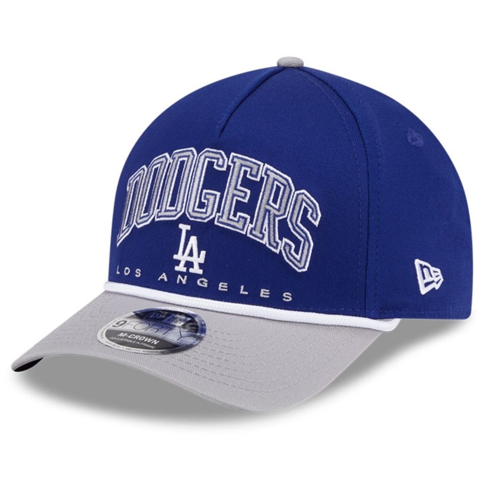 Bone New Era 9FORTY M-Crown A-Frame Los Angeles Dodgers MLB Azul