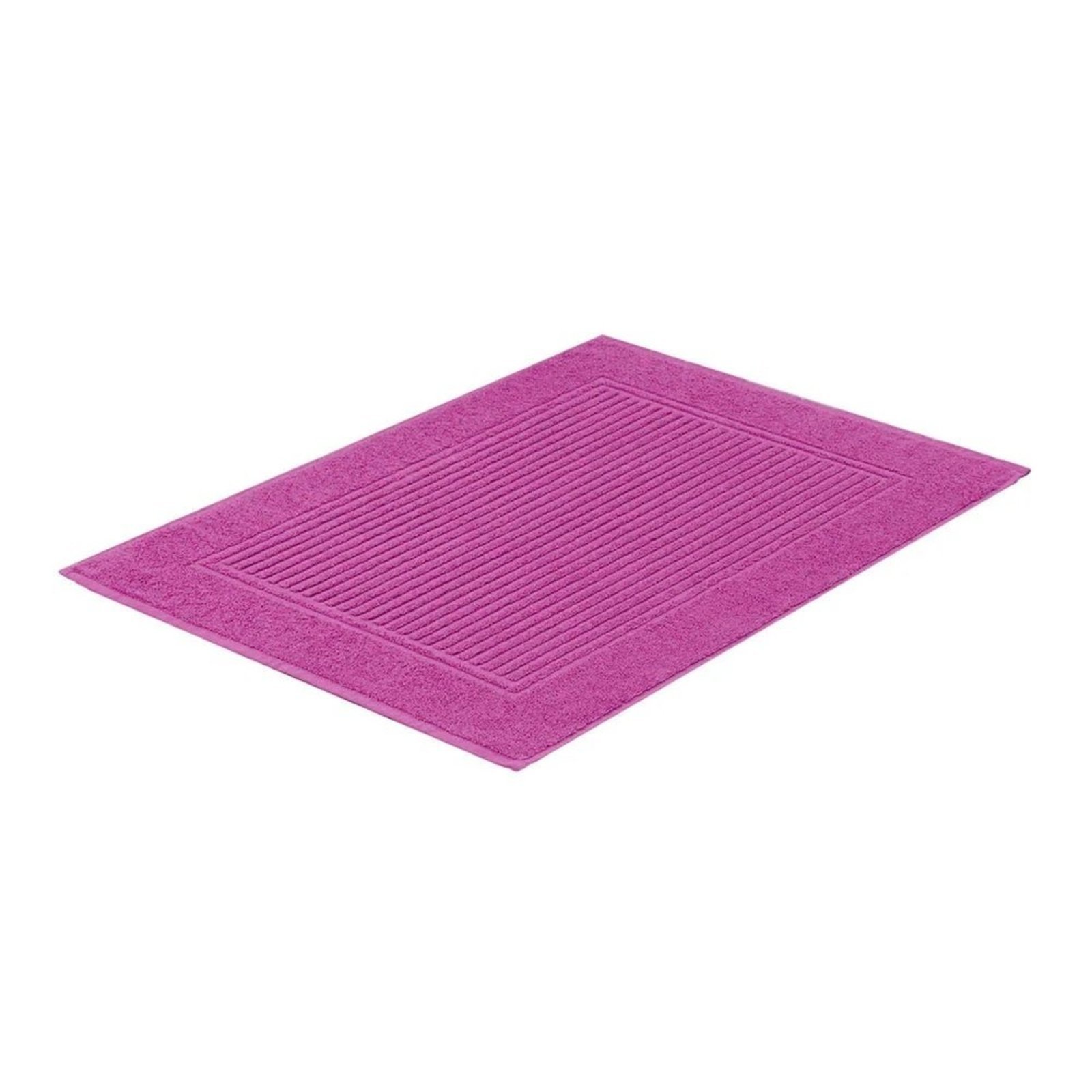 Toalha Para Piso De Banheiro Algodão Canelado 48x70cm – Buddemeyer – Rosa 1969