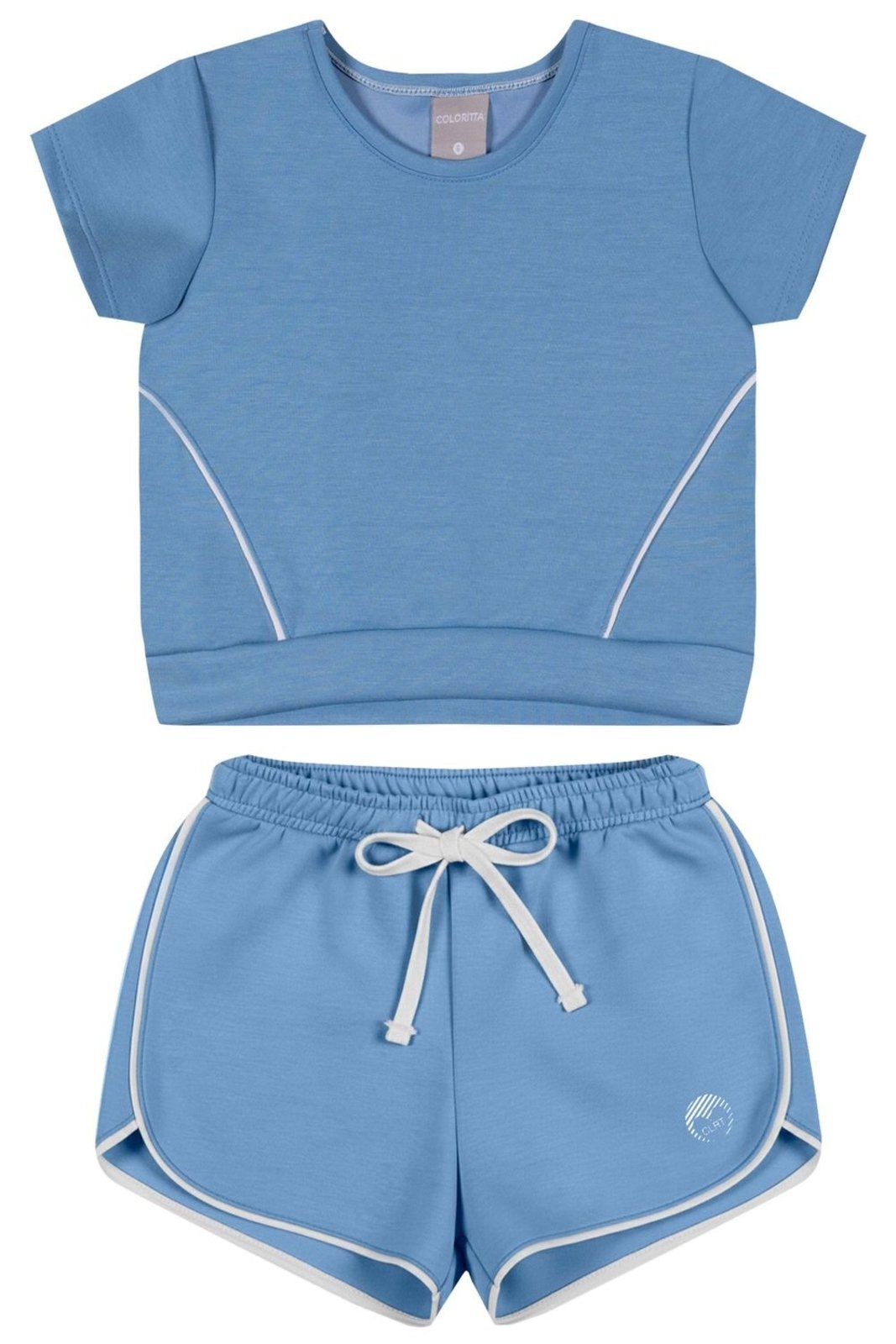 Infantil - Conjunto Menina Modal Easemove Colorittá Azul