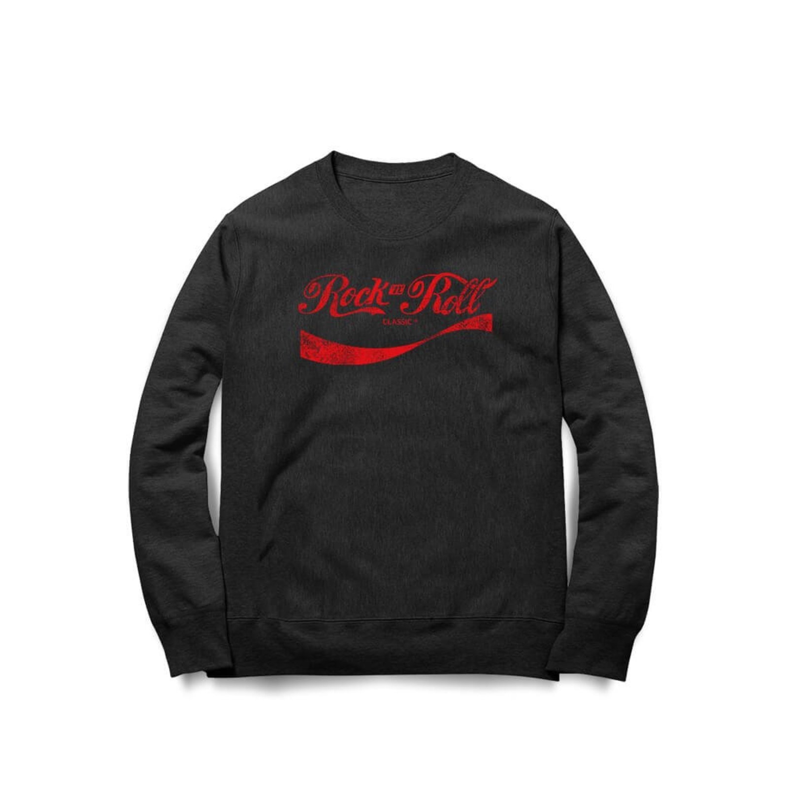 Moletom Rock 'N' Roll Cola - Preto - Casual - Studio Geek