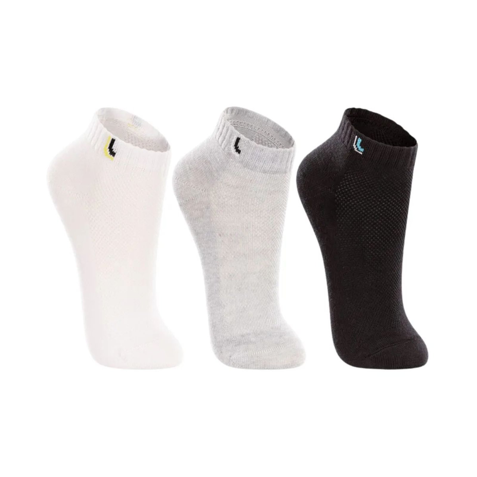 Kit Com 3 Pares de Meias Menino Cano Curto Lupo
