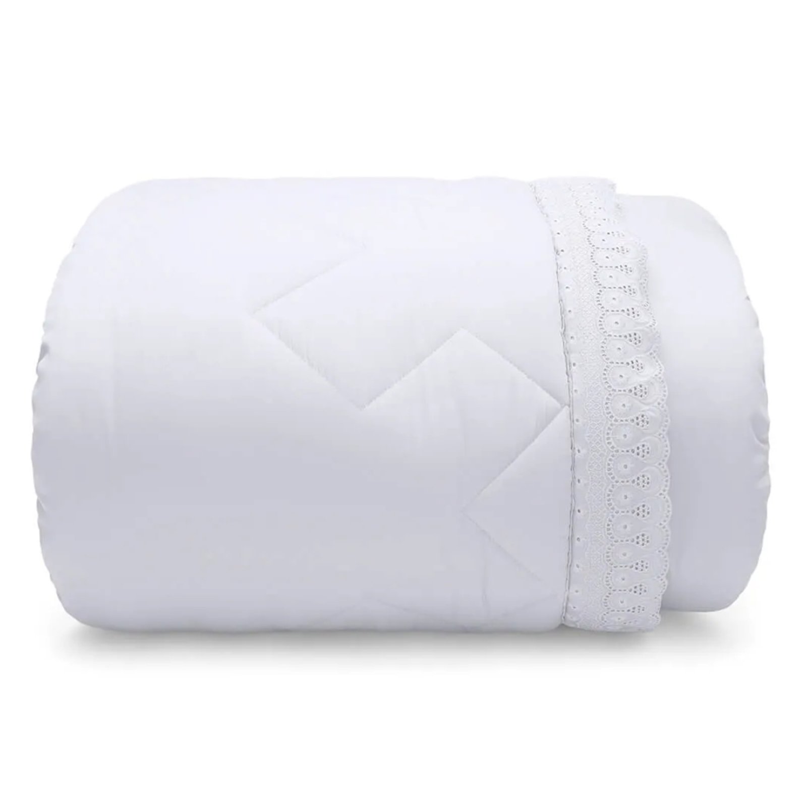 Vista 2 Edredom 300 Fios Buettner Renda Renascença branco Buettner branco