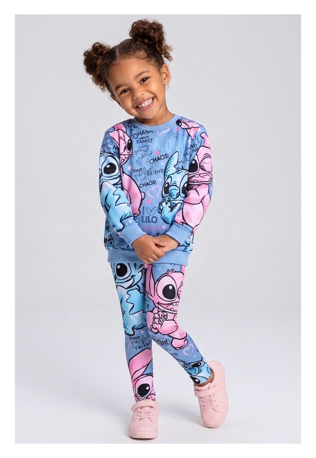 Infantil - Conjunto Disney Stitch Feminino
