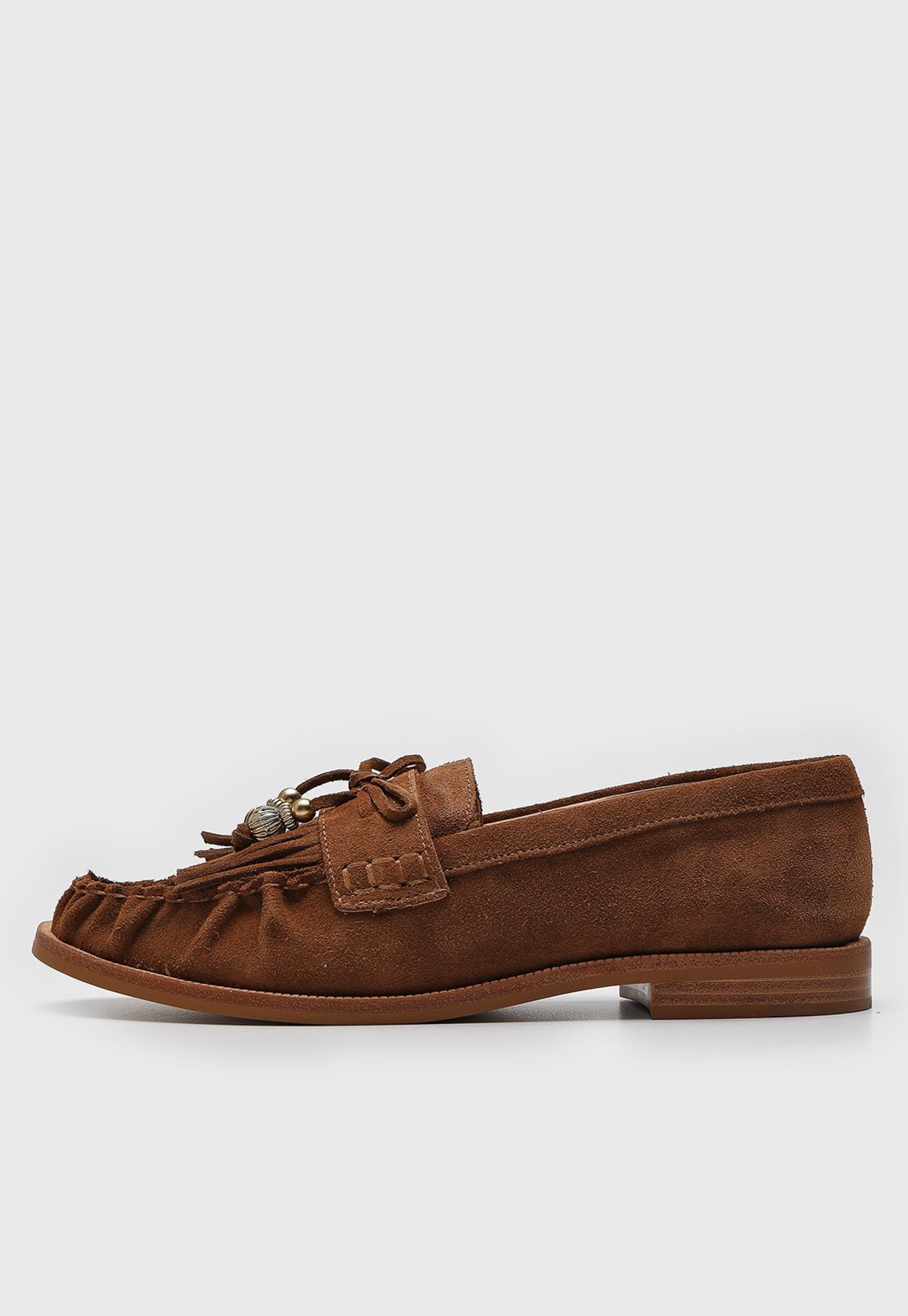 Mocassim Luiza Barcelos Loafer Marrom
