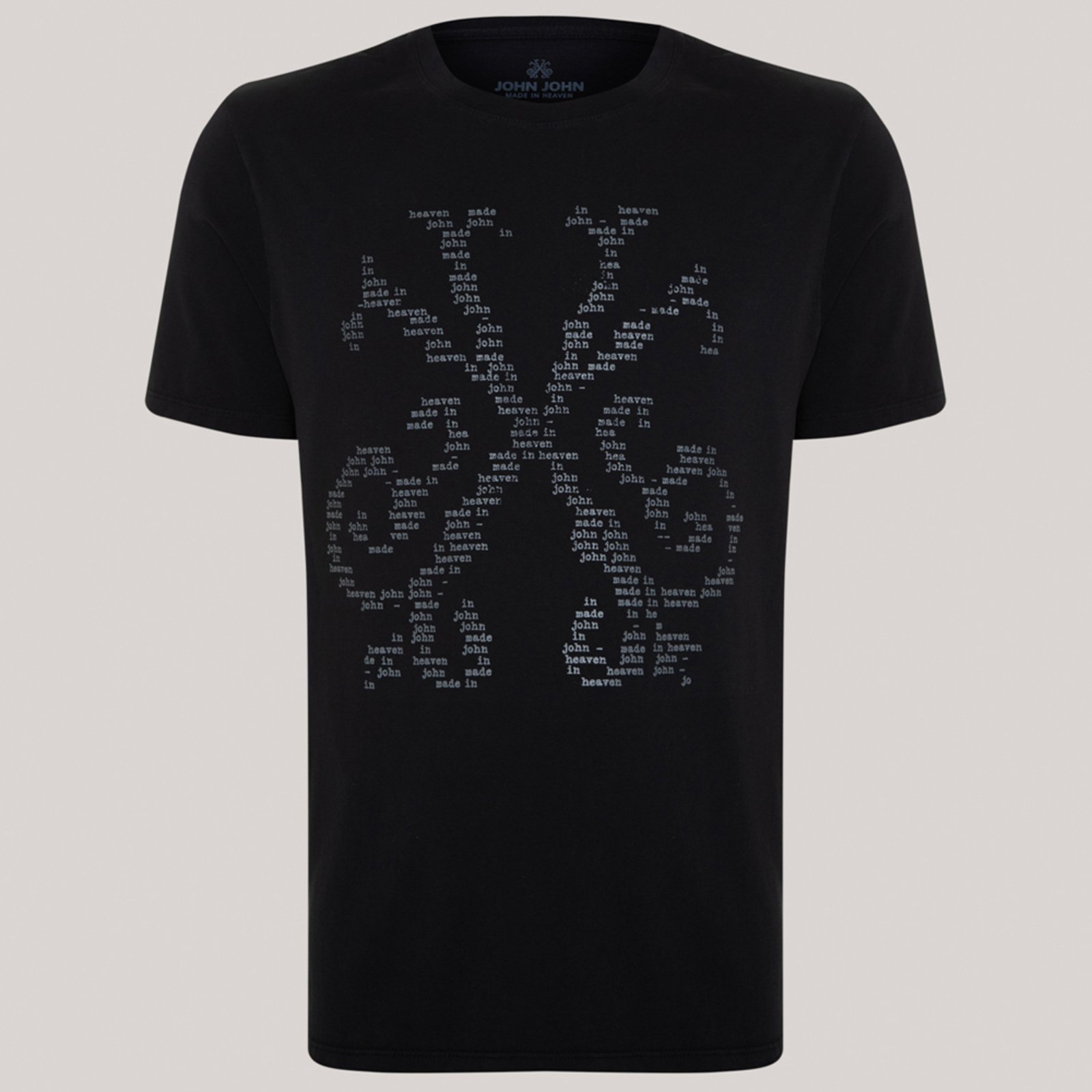 Camiseta John John Regular Heaven Dream Pr26 Preto Masculino