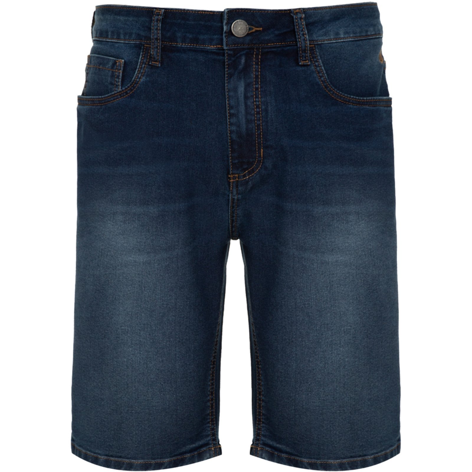 Bermuda Jeans Individual Concept Pr26 Azul Médio Masculino