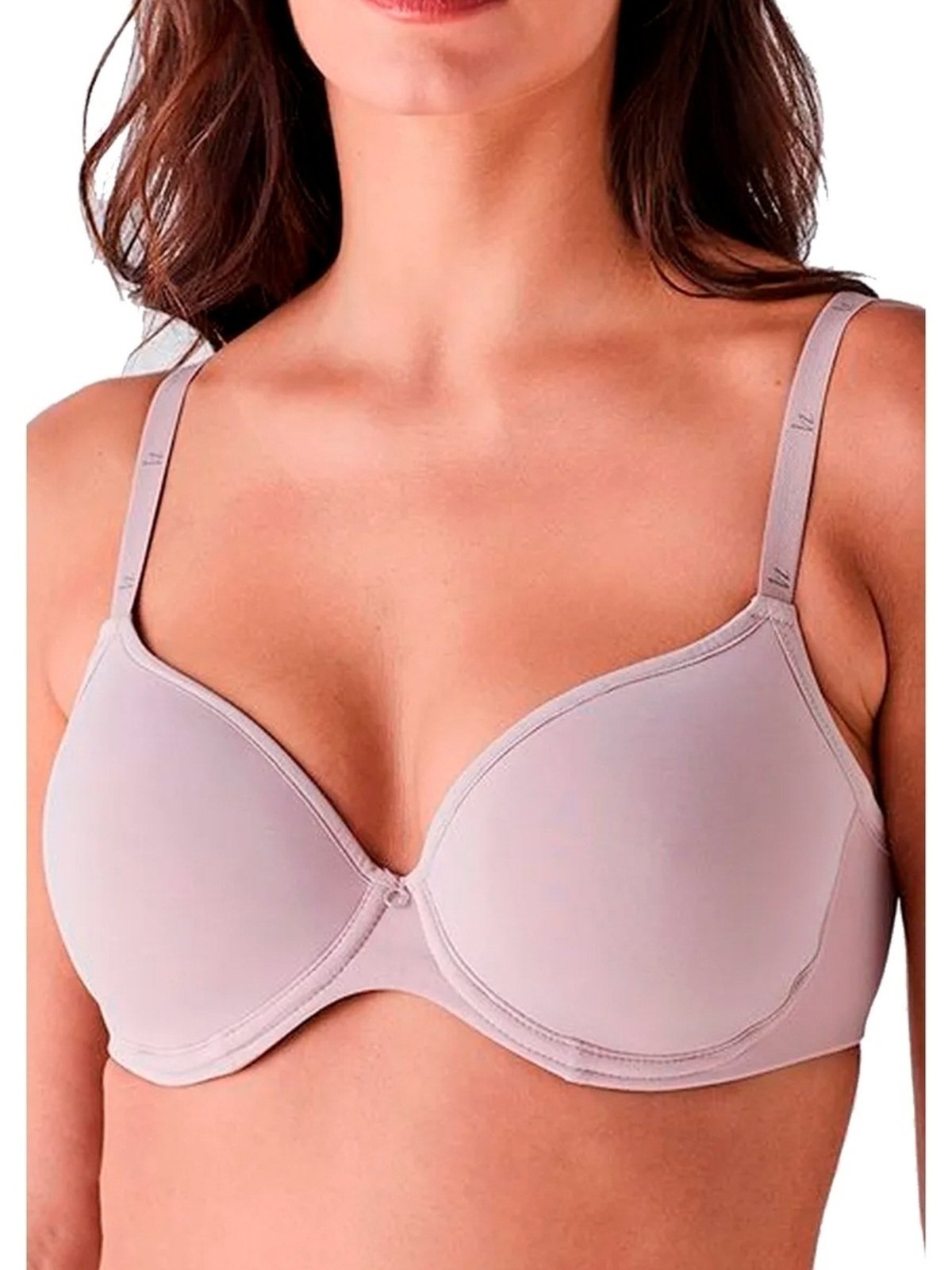 Vista 3 Kit com 2 Sutiãs com Aro e Bojo Liz 51381 Taça D rosa rosa