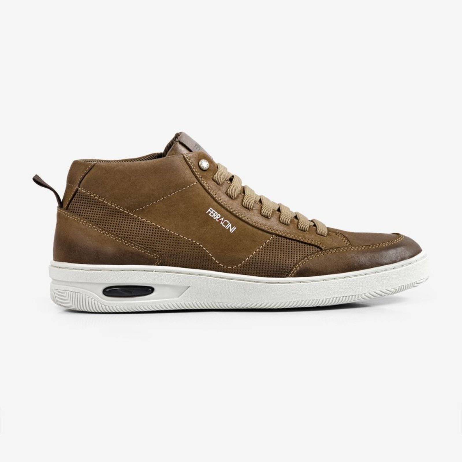 Sapatênis Masculino Elástico New Blady Ferracini 2632A Marrom