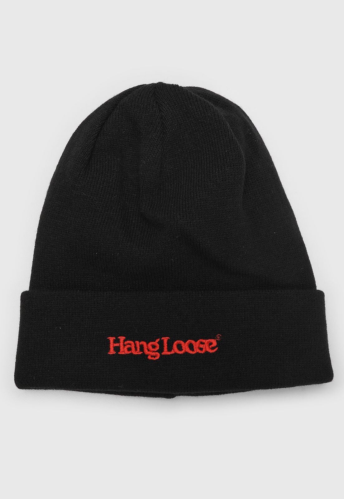 Gorro Masculino Hang Loose Typo Preto