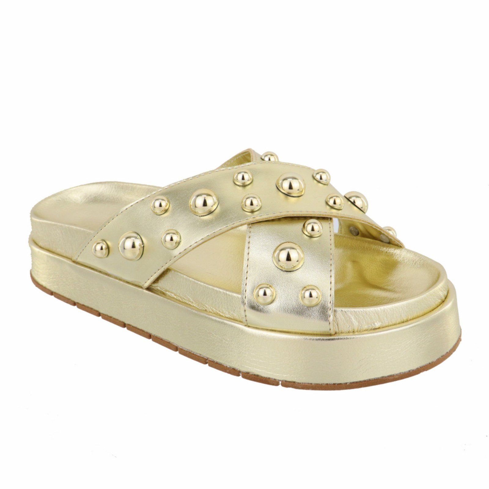 Papete Rasteira Sandalia Flatform Sola Alta Lançamento