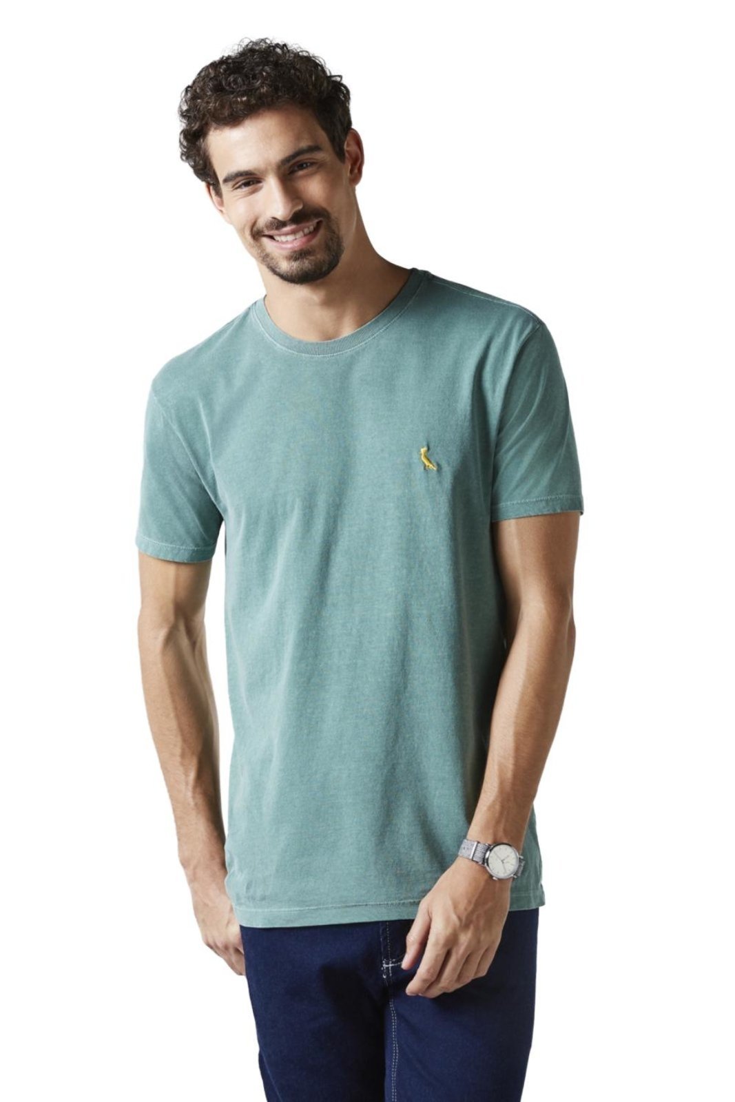 Camiseta Pra Torcer Pica Pau Bordado Reserva Verde