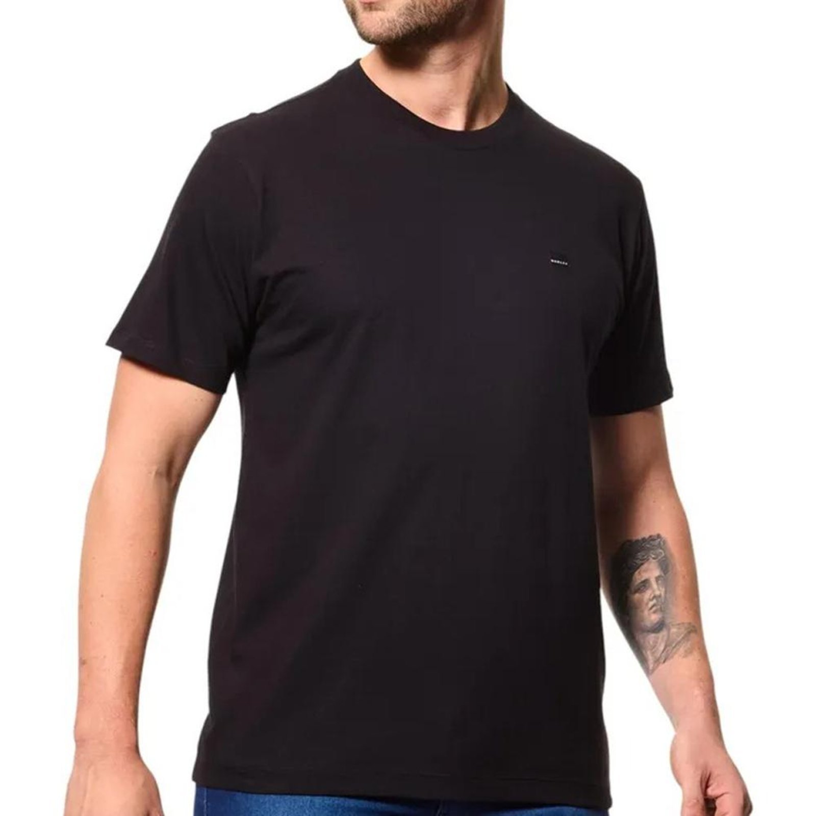 Kit 3 Camisetas Oakley Patch SM26 Masculina Blackout