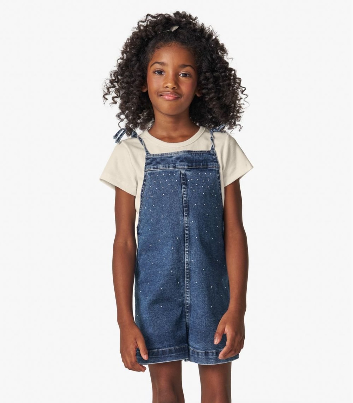 Infantil – Conjunto Blusa com Jardineira Trick Nick Azul