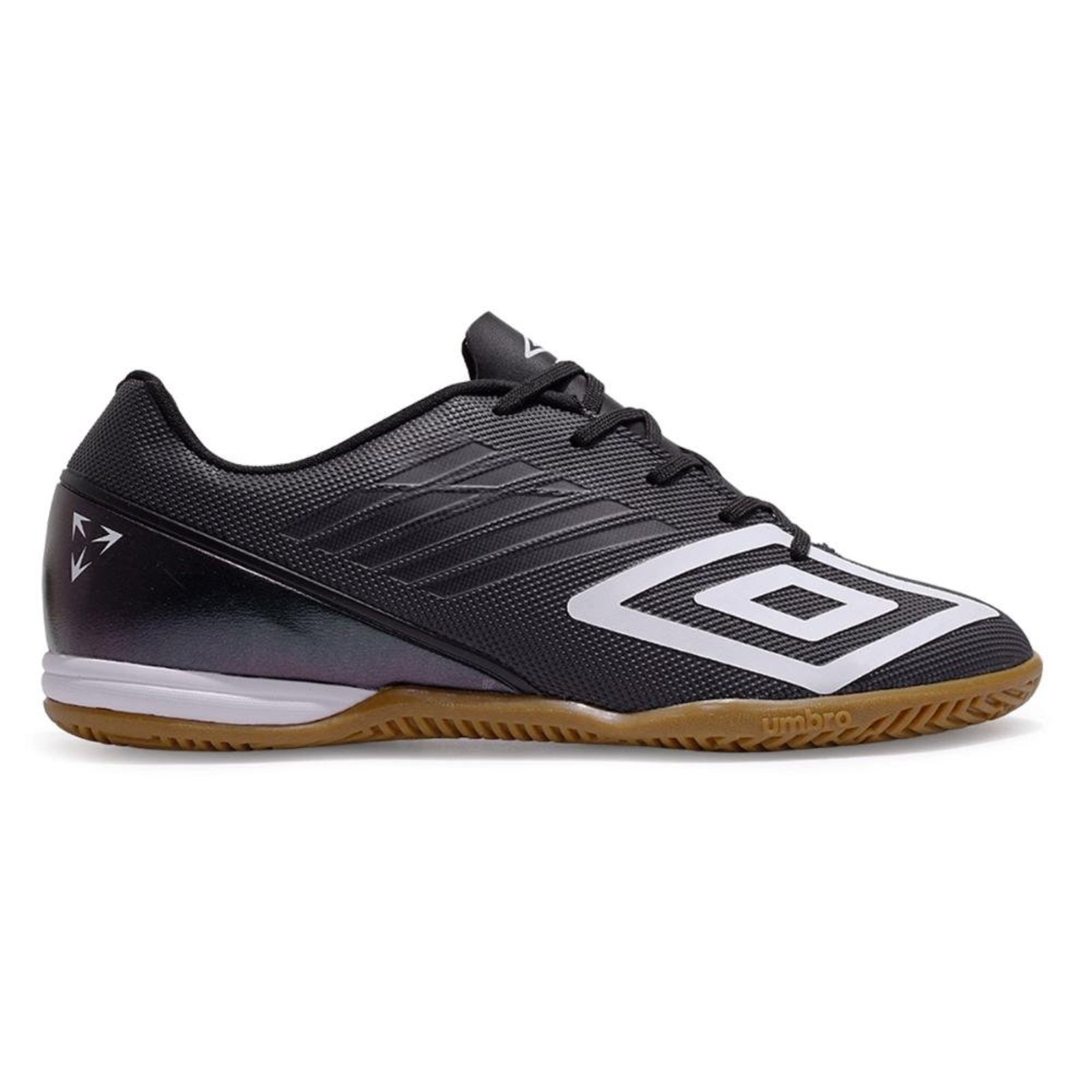 Chuteira Futsal Umbro Velocita Decimo Club Masculina Preto