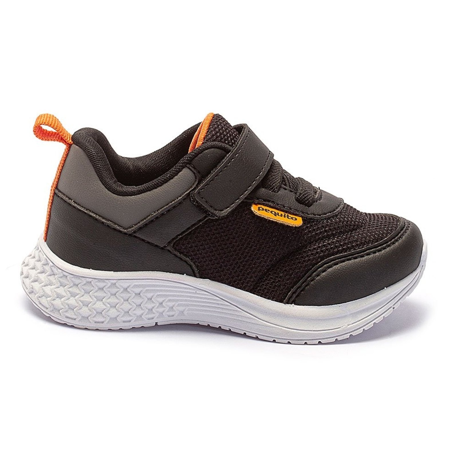 Infantil – Tênis Menino Jogging Preto Casual Pequito
