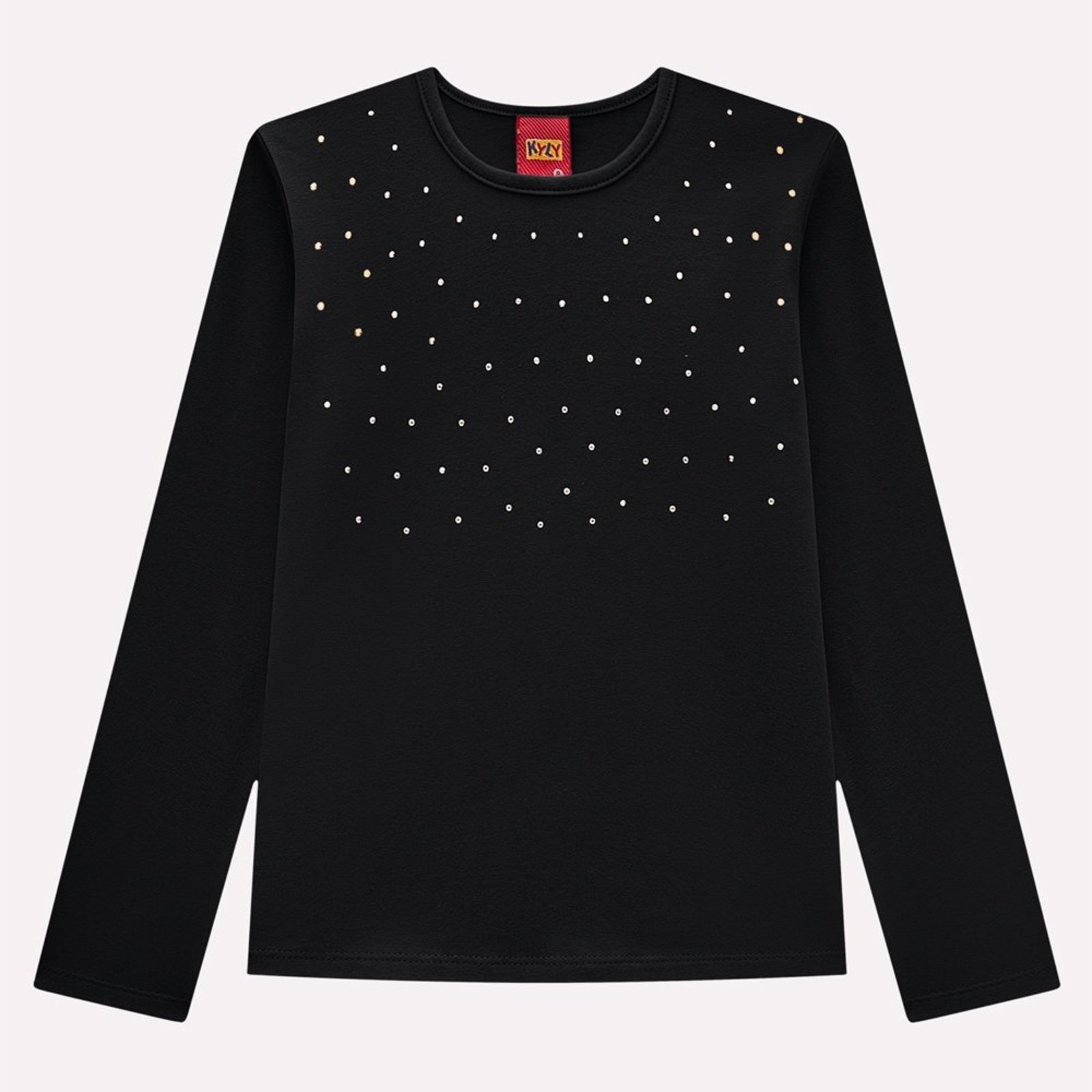 Infantil - Blusa Menina Strass Kyly