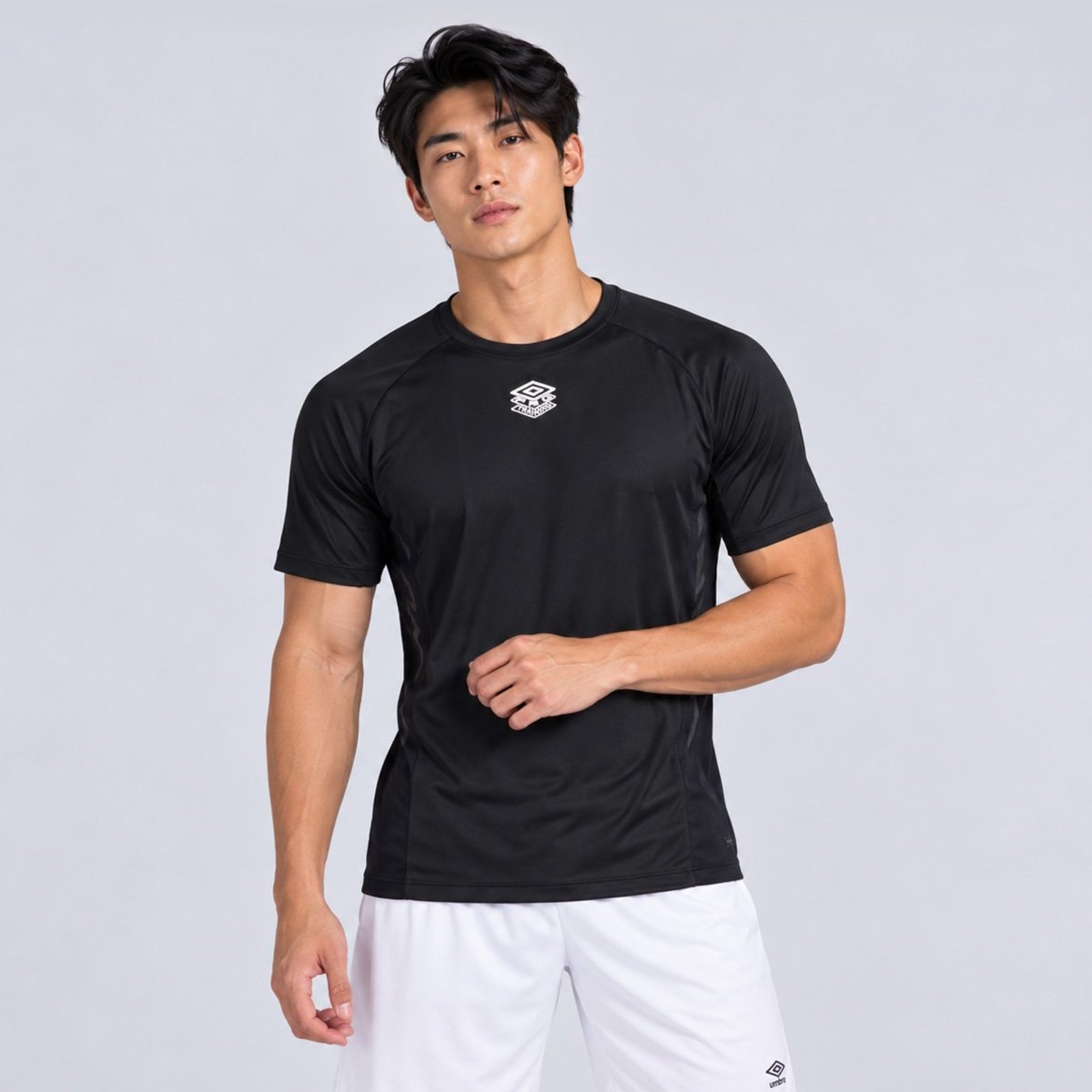 Camiseta Umbro SX Poliamida Preta