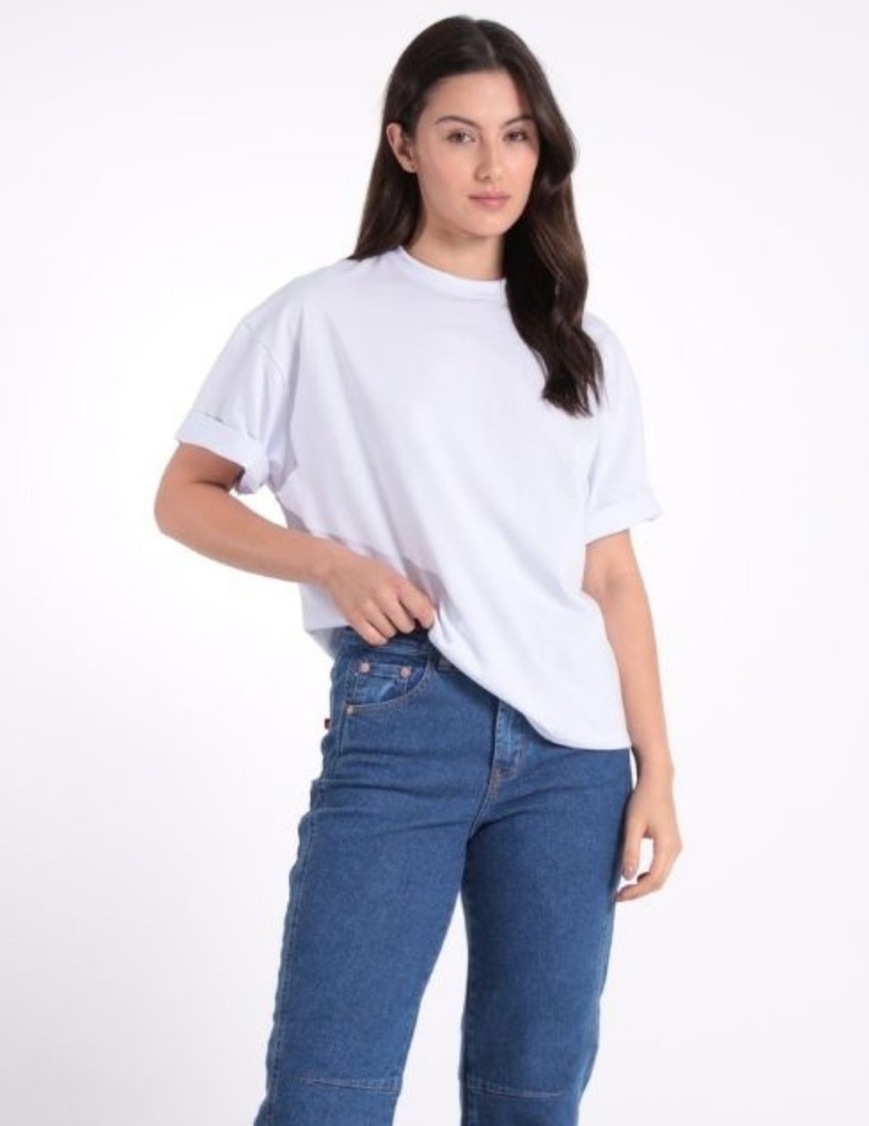 Camiseta Fem Oversized Coração Vazado Revanche - CT.FEM.00096