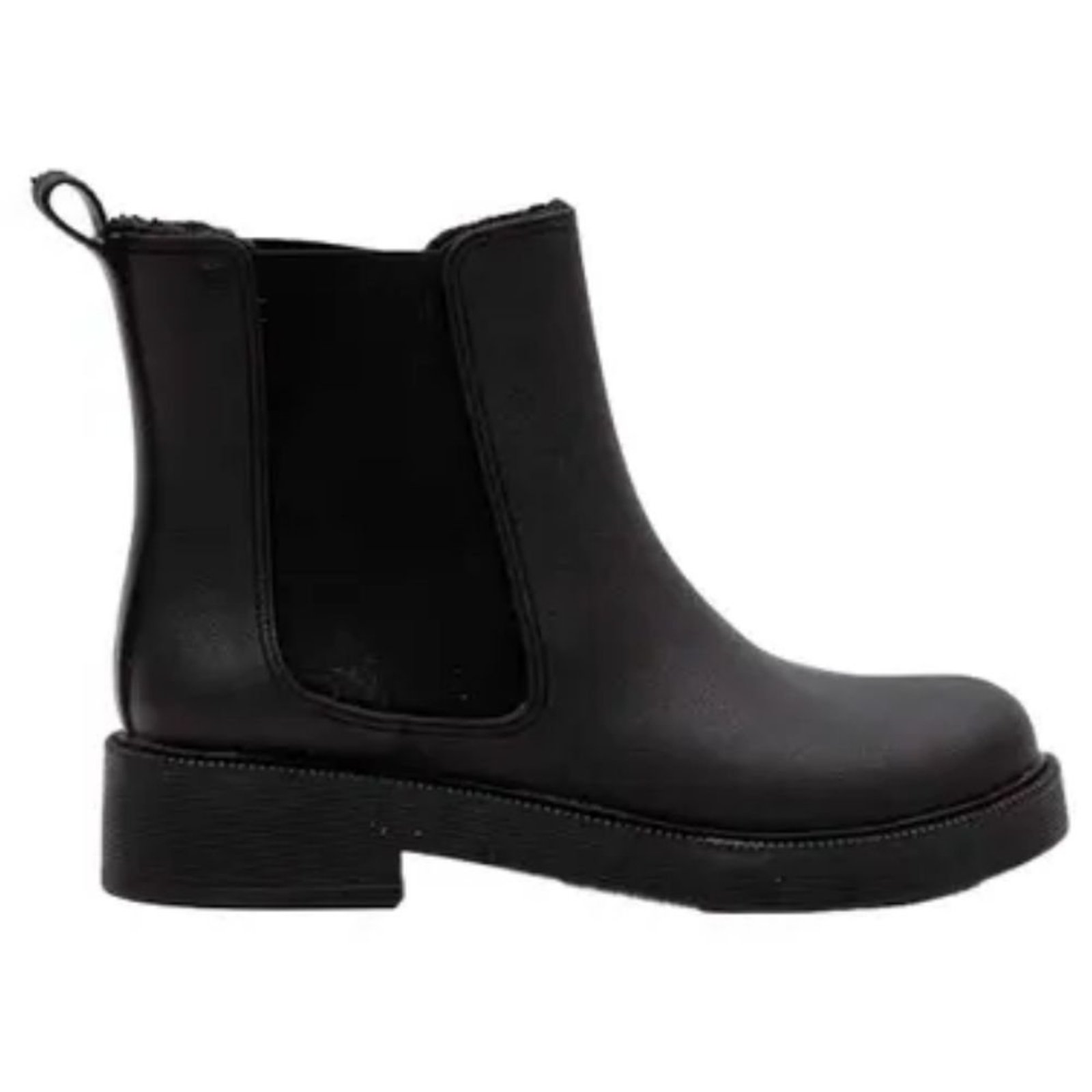 Bota Feminina Boston Peluciada Preto Petite Jolie PJ7207