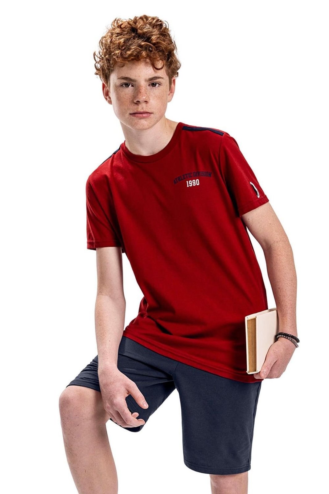 Infantil - Conjunto Juvenil Menino Atlético Elian Beats Vermelho