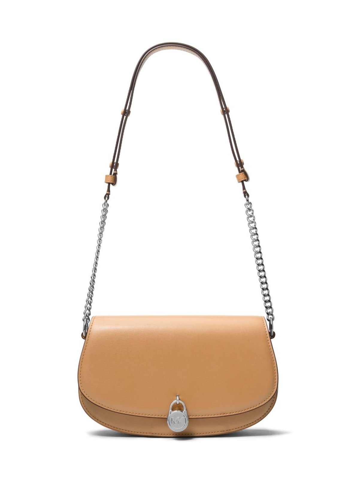 Vista 2 Bolsa De Ombro Mila Média De Couro 35T5simm8l198 nude nude