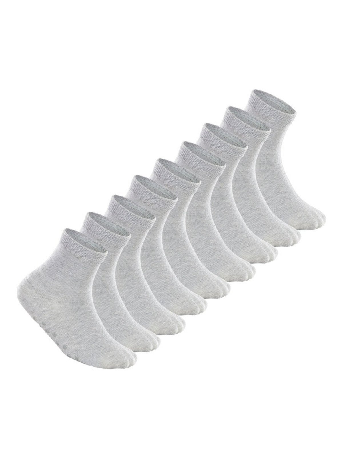 Kit com 9 Meias Antiderrapante Lupo 2041-032