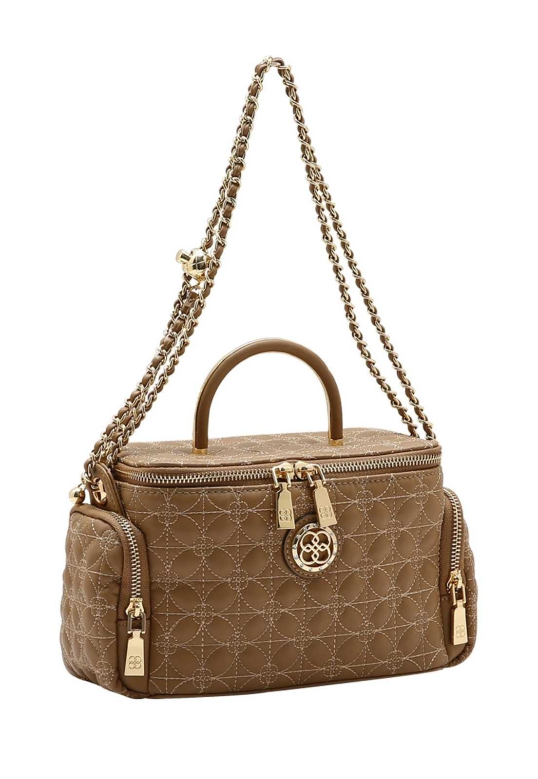 Bolsa Feminina Chenson Transversal Classico Matelasse 3485819 Natural