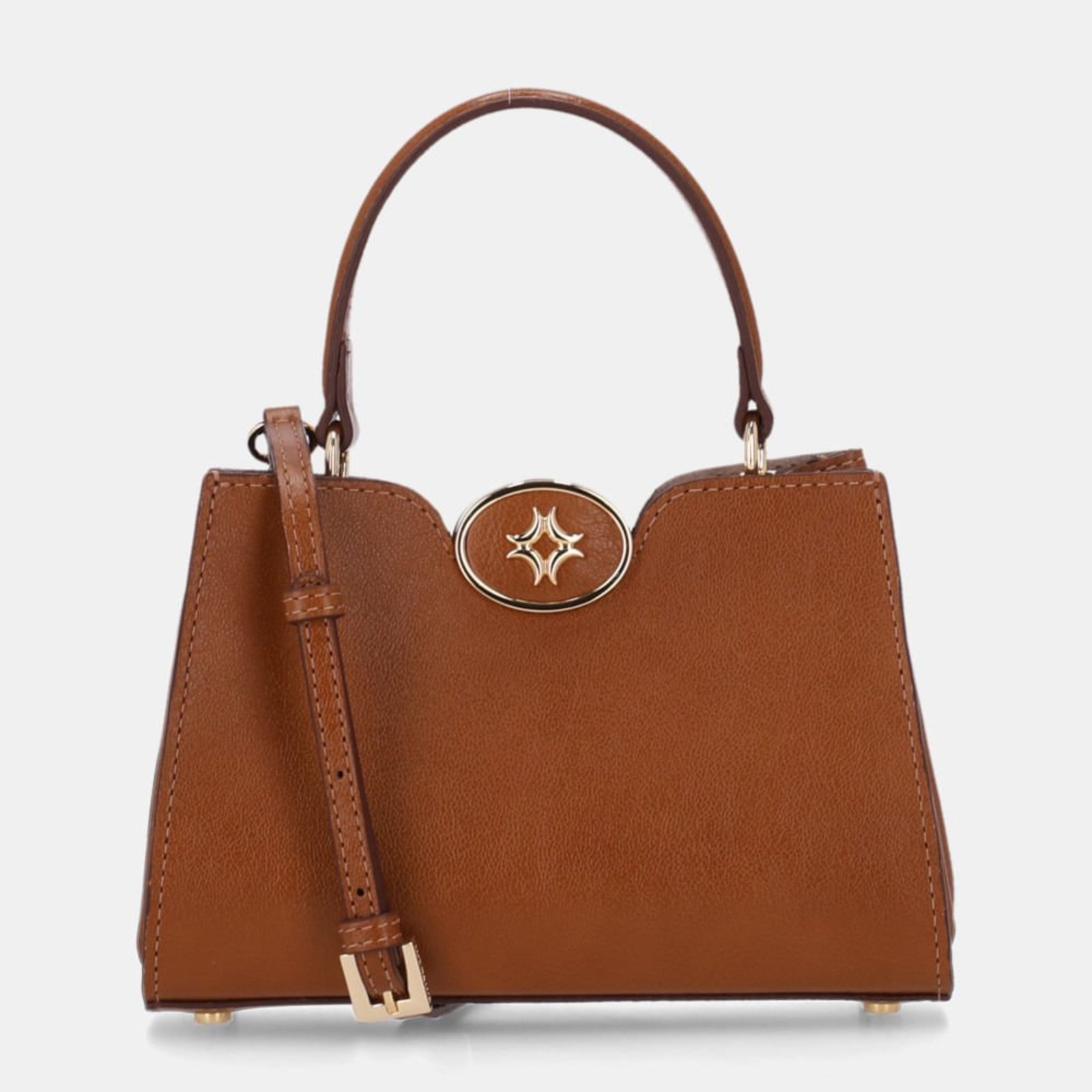 Bolsa Diana Tote Pequena Atacama Caramelo - 2000576 Luz da Lua