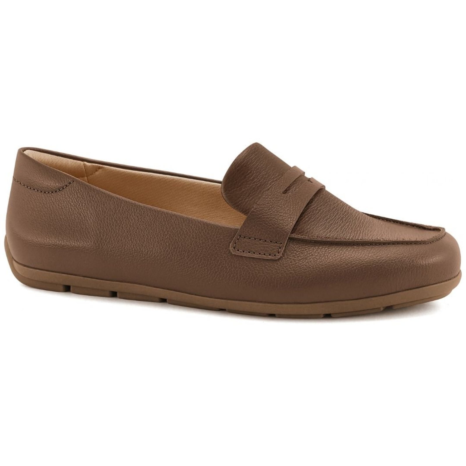 Mocassim Feminino Macio Comfortflex 2661304 - Capuccino
