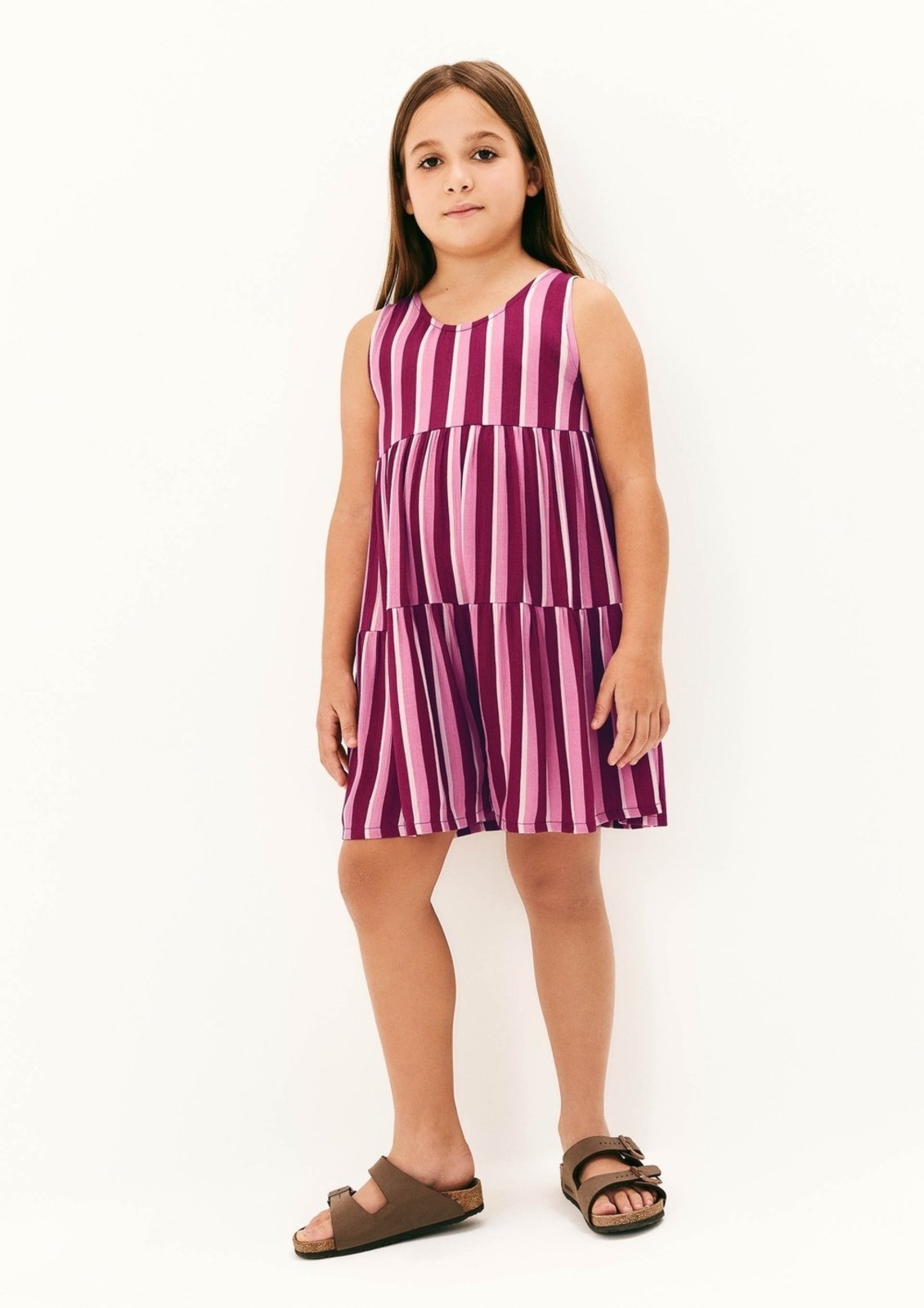Infantil - Macaquinho Regata Menina Em Viscose Hering