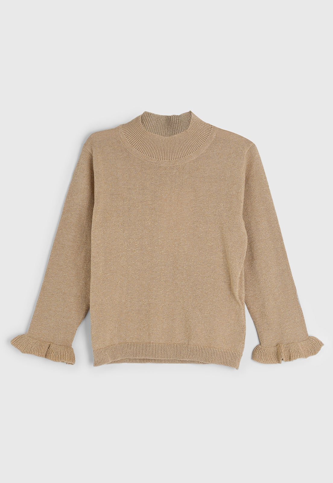 Infantil – Suéter Name It Tricot Bege