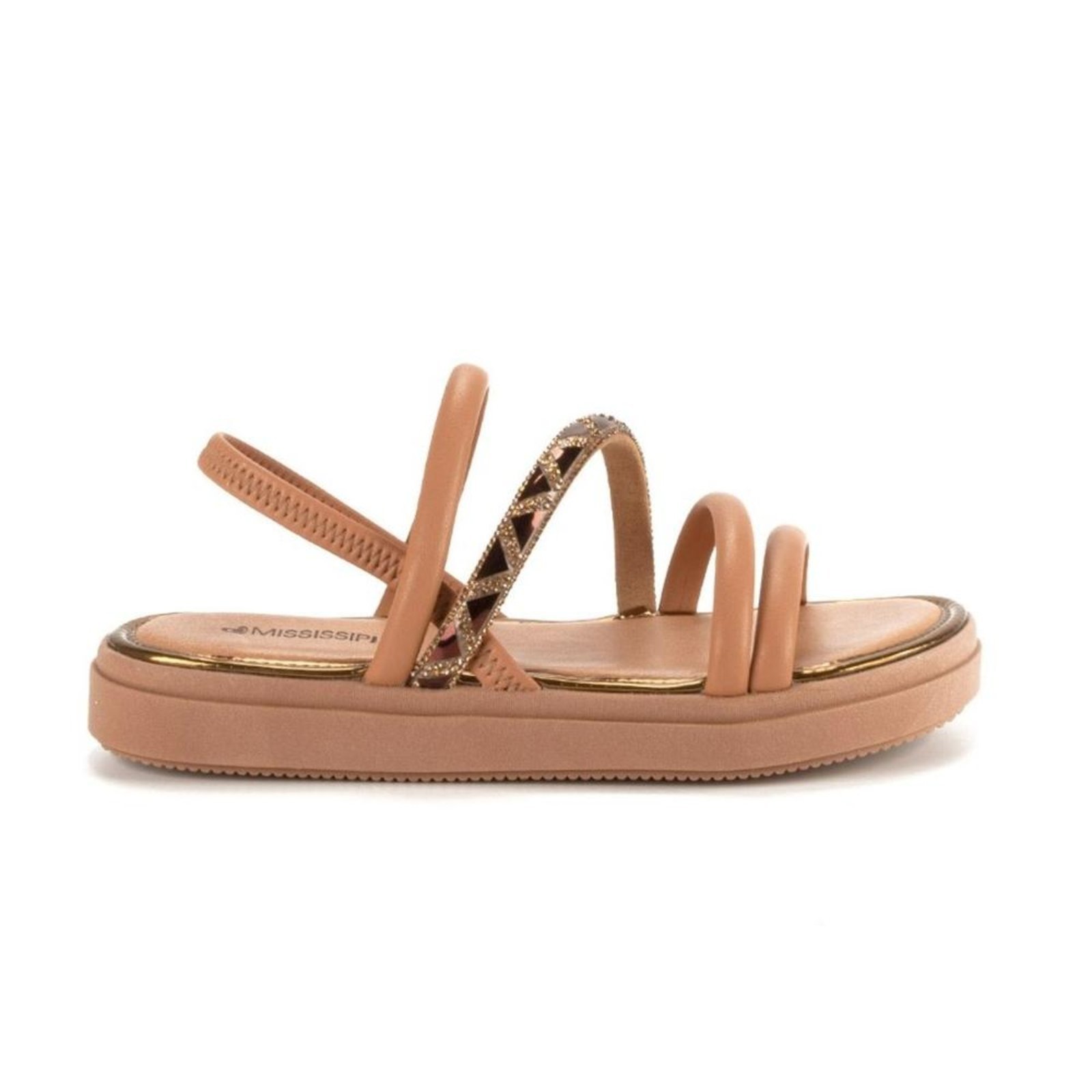 Sandália Feminina Mississipi Flatform Tiras Trançadas