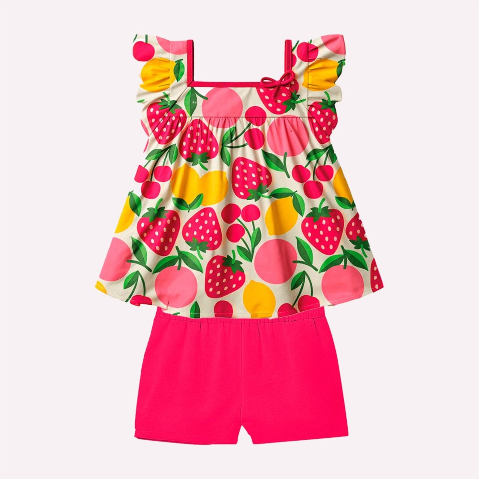 Infantil - Conjunto Menina Frutas Kyly