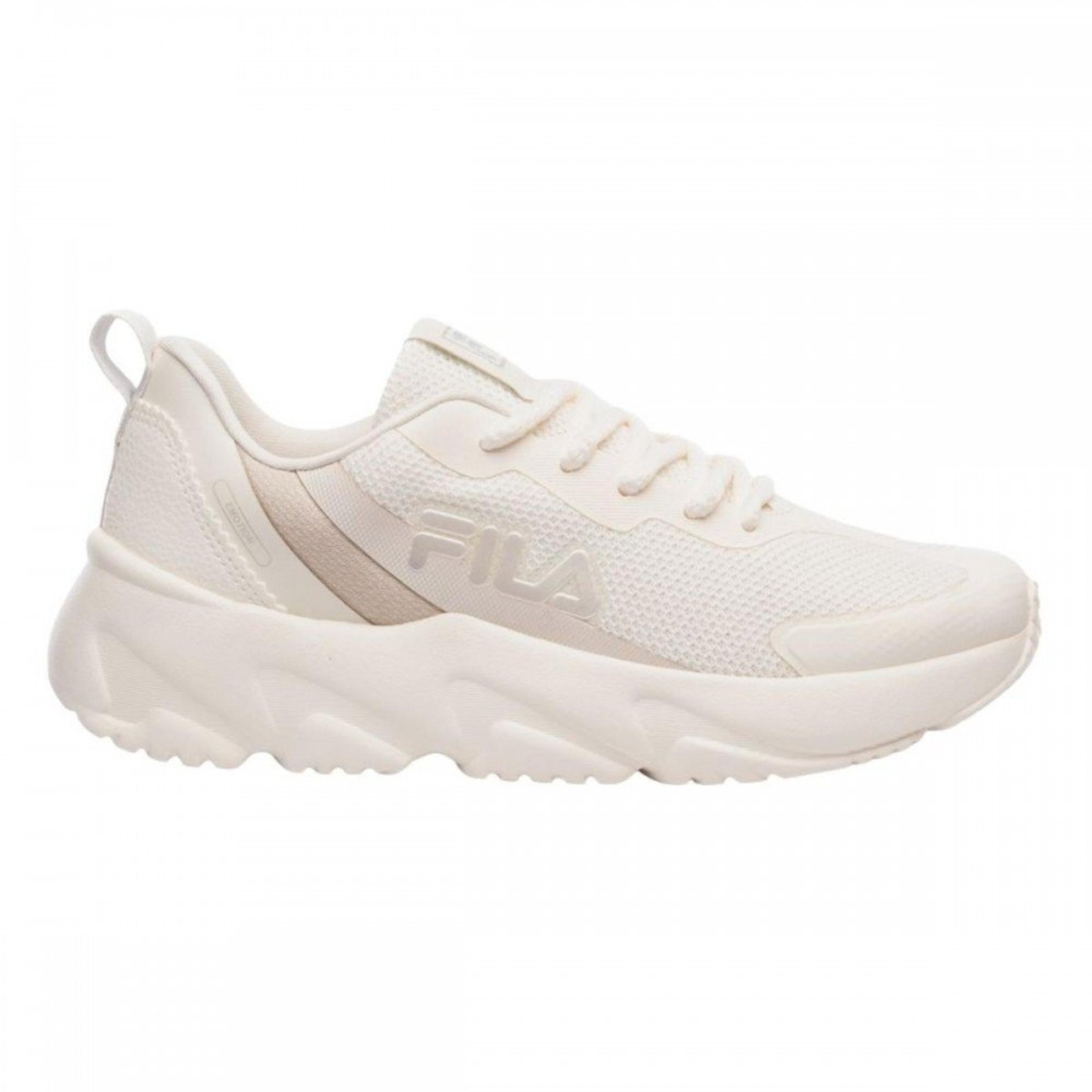 Tenis Fila Emotion 7074 Feminino Fila Bege