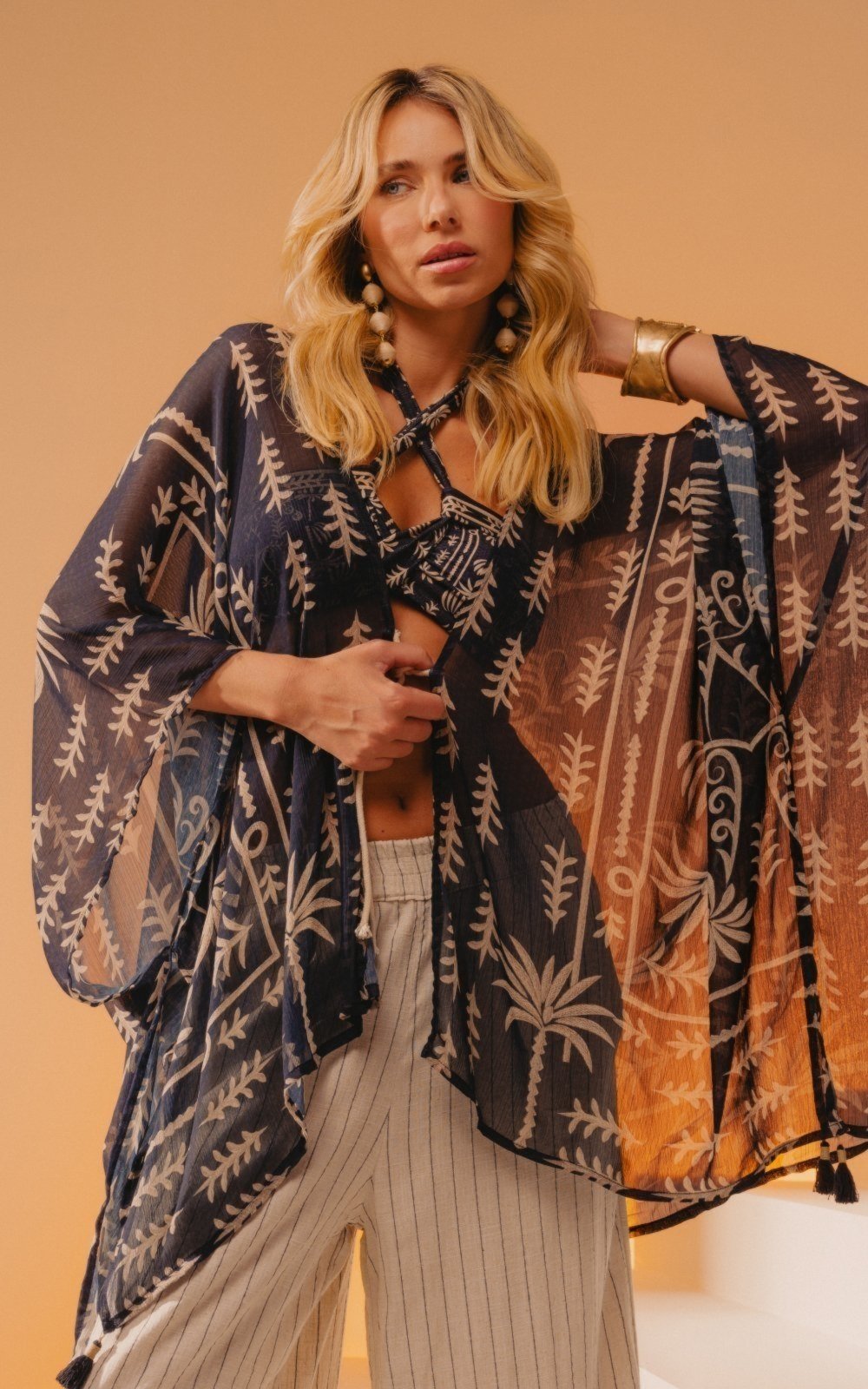 Kimono Sem Manga Areia do Tempo SP1312BQ