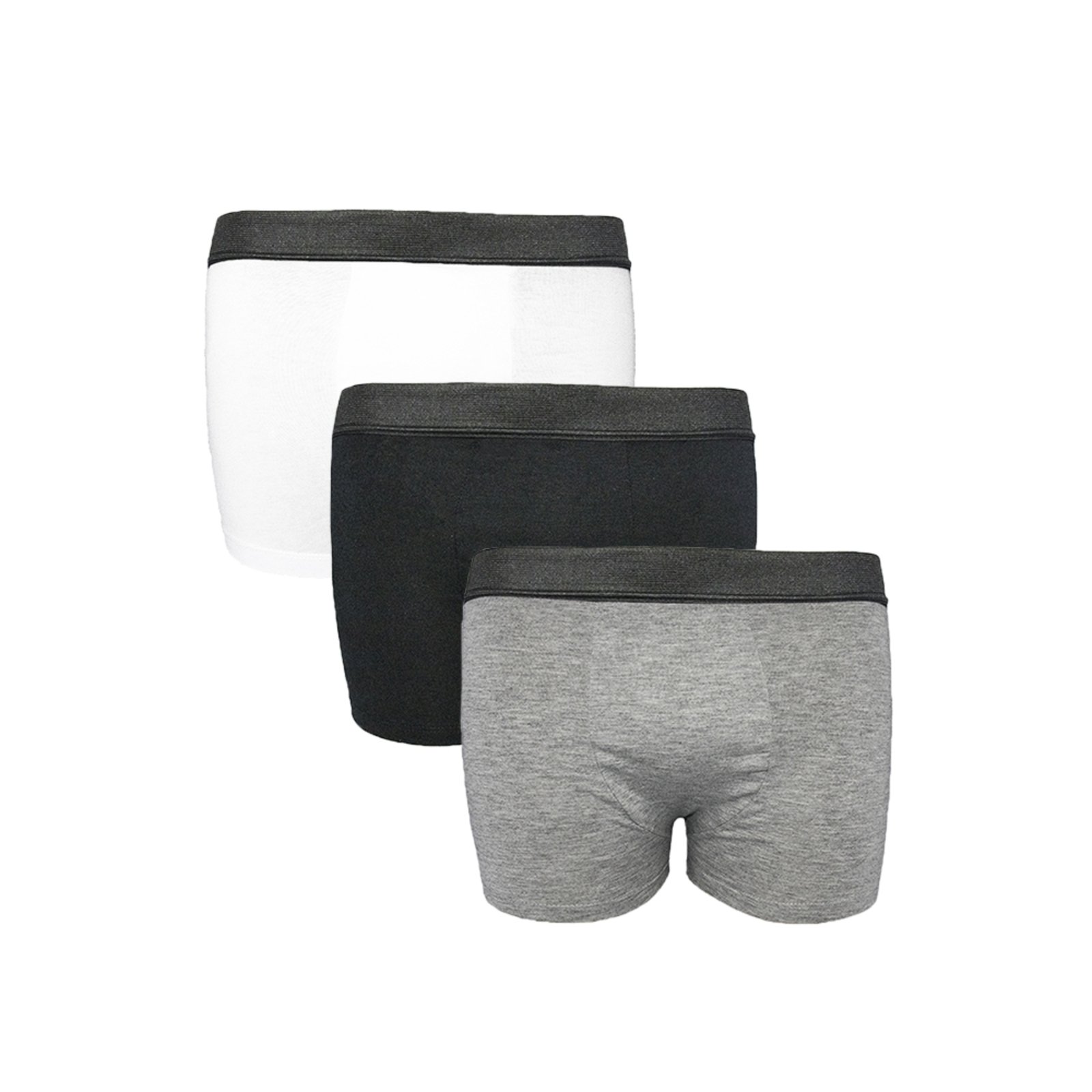 Kit 3 Cuecas Boxer Algodão Cotton Masculino Box C5 Sortido