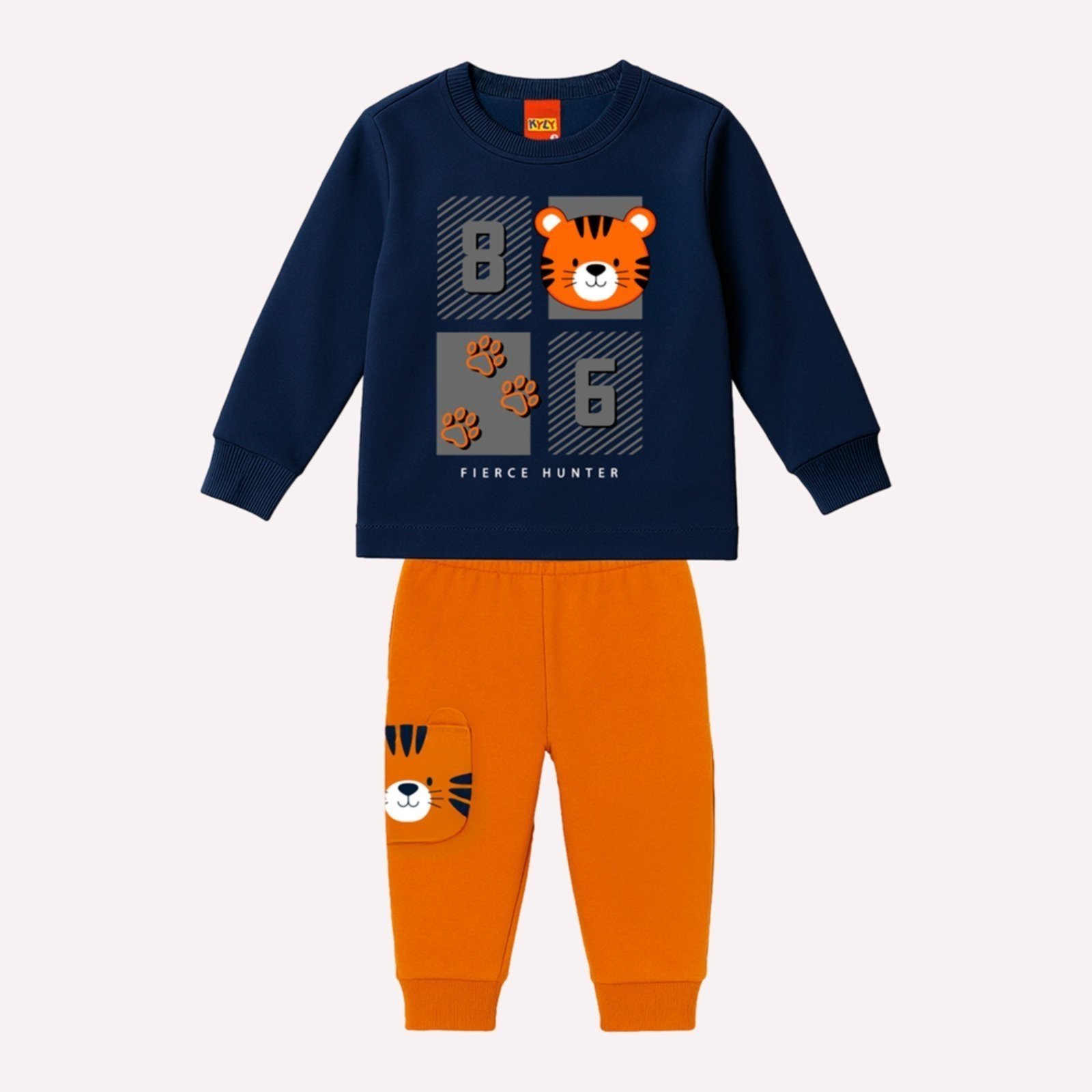 Infantil - Conjunto Menino Tigre Kyly