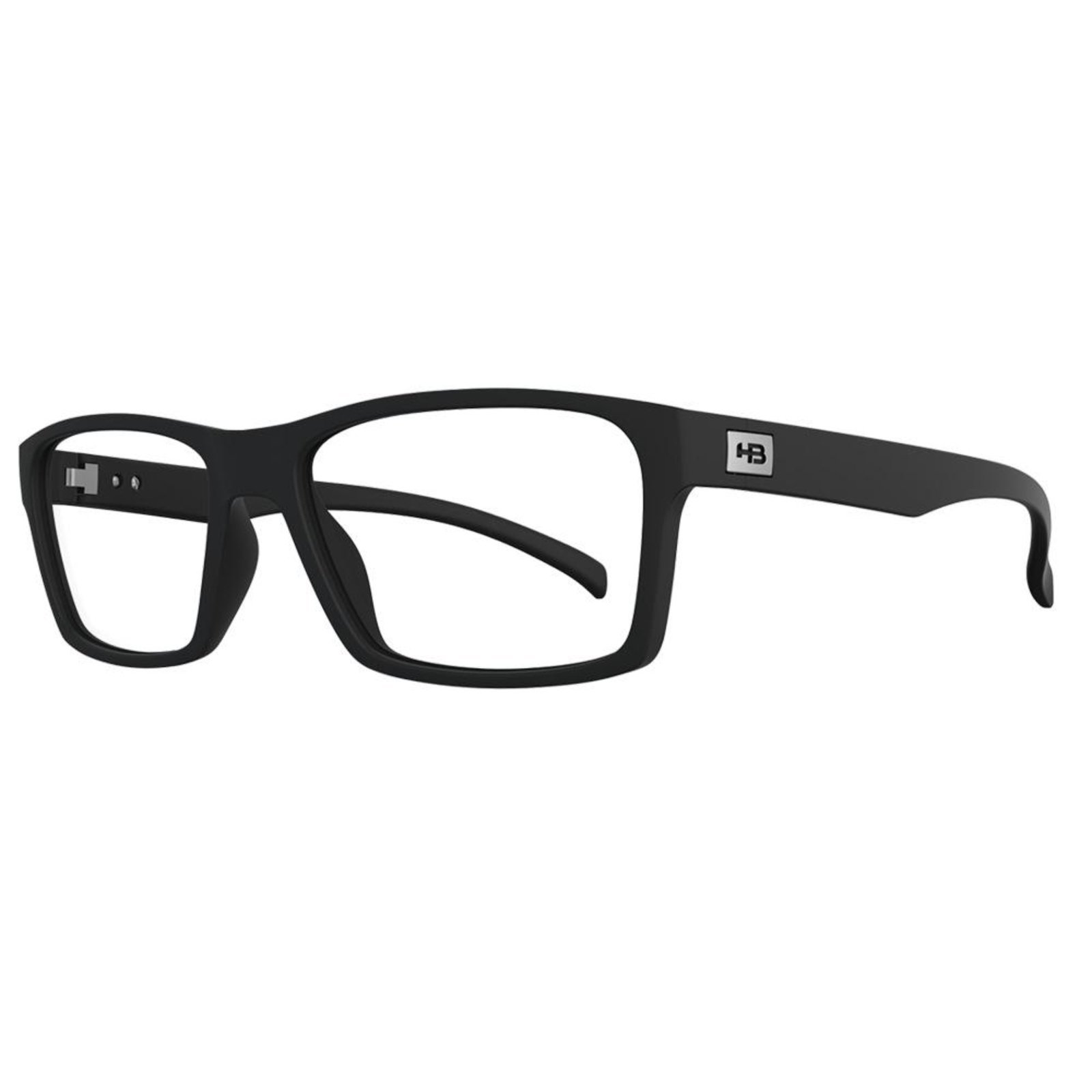 Armação para Óculos de Grau HB Polytech 93130/60 Preto Fosco
