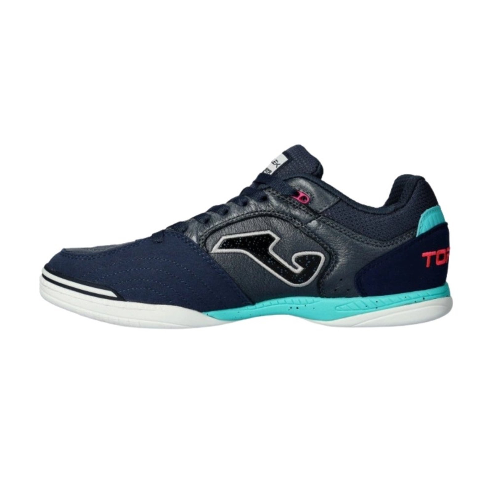 Vista 3 Chuteira Joma Futsal Top Flex bordô Joma bordô