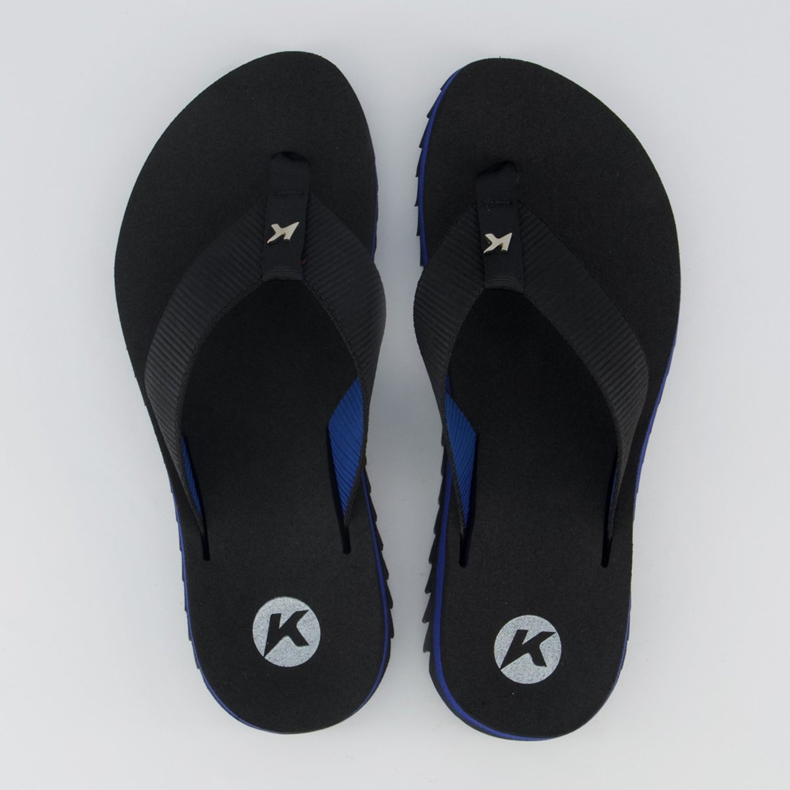 Chinelo Kenner Kyra Pro Feminino Preto e Azul