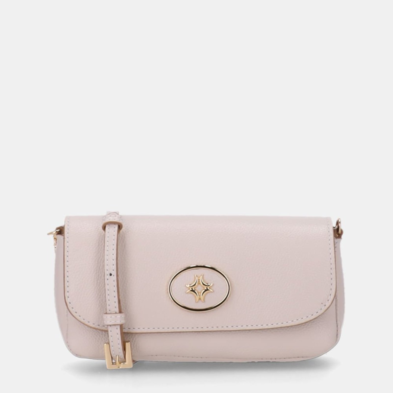 Bolsa Satchel Pequena New Ridge Panna - 2000901 Luz da Lua