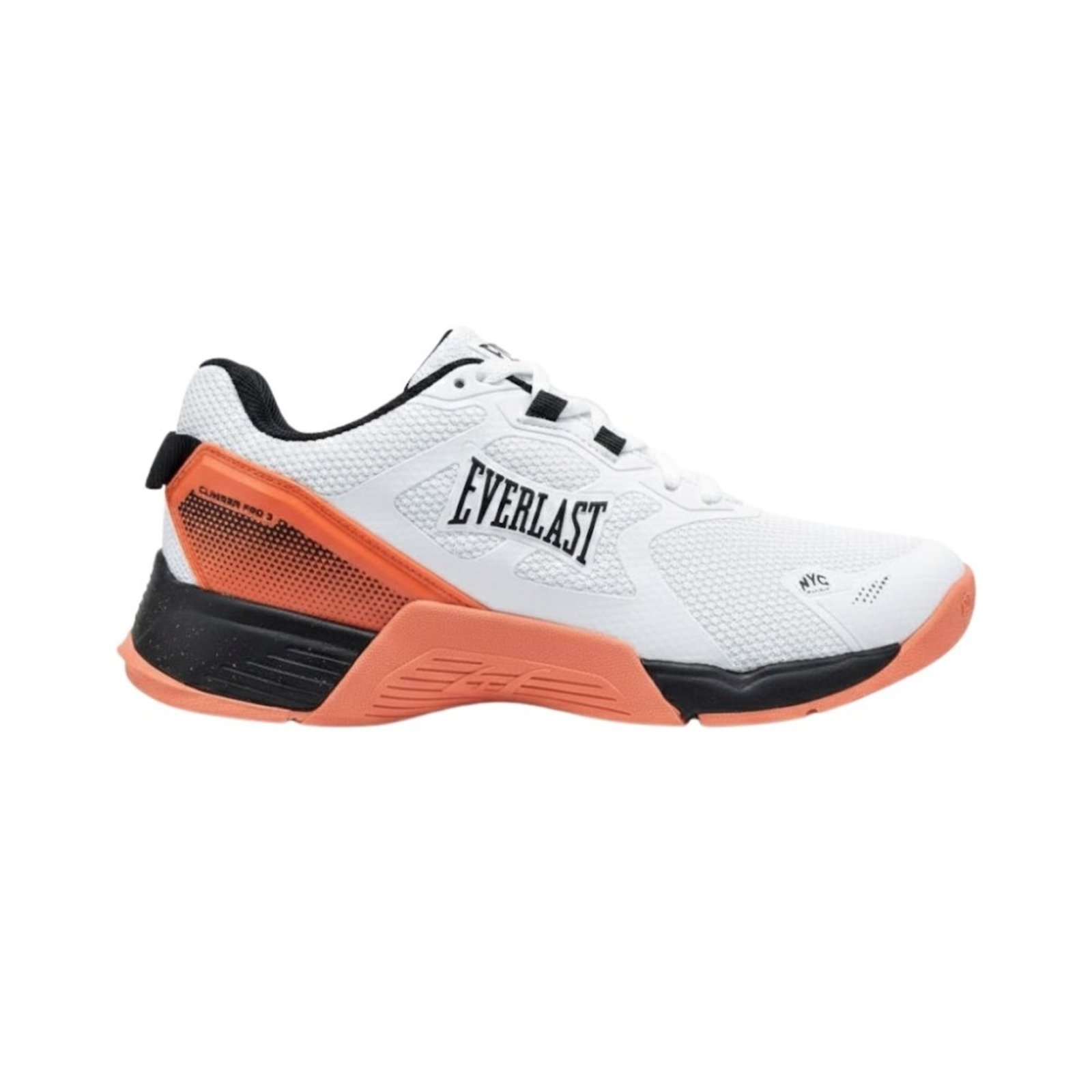 Vista 2 Tênis Everlast Climber Pro 3 Unissex branco Everlast branco