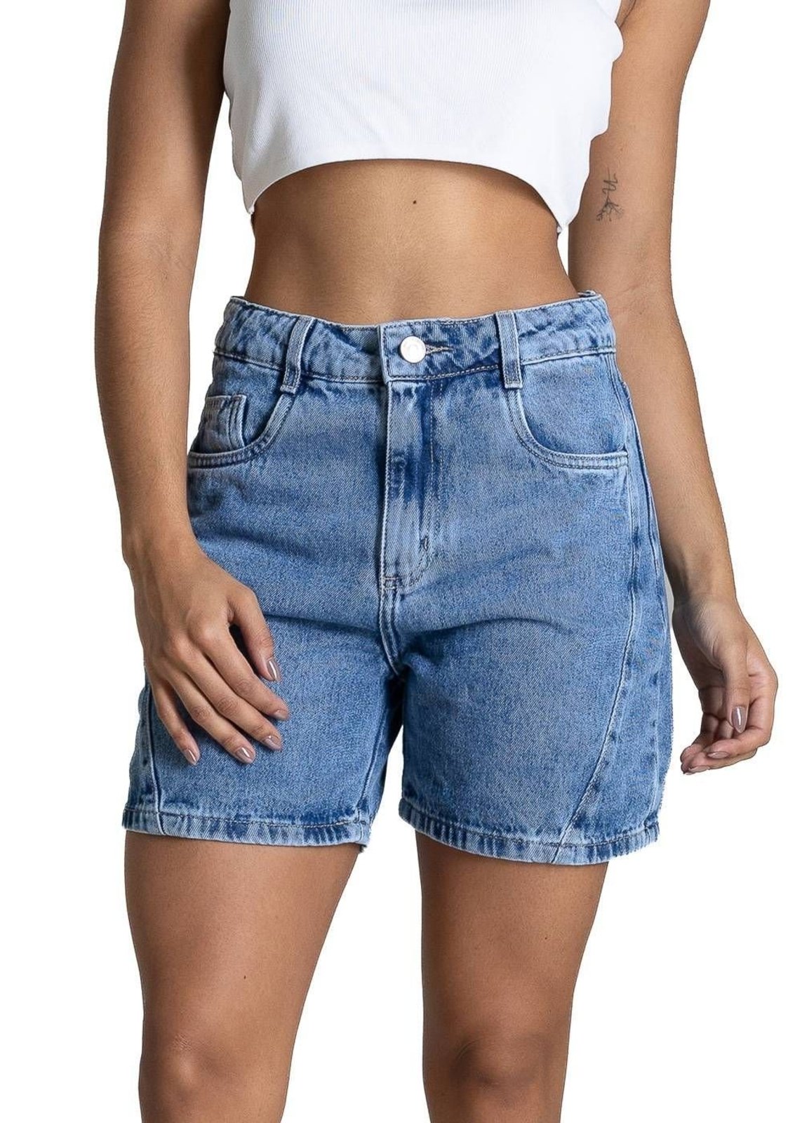 Shorts Jeans Sawary - 284171 - Azul - Sawary