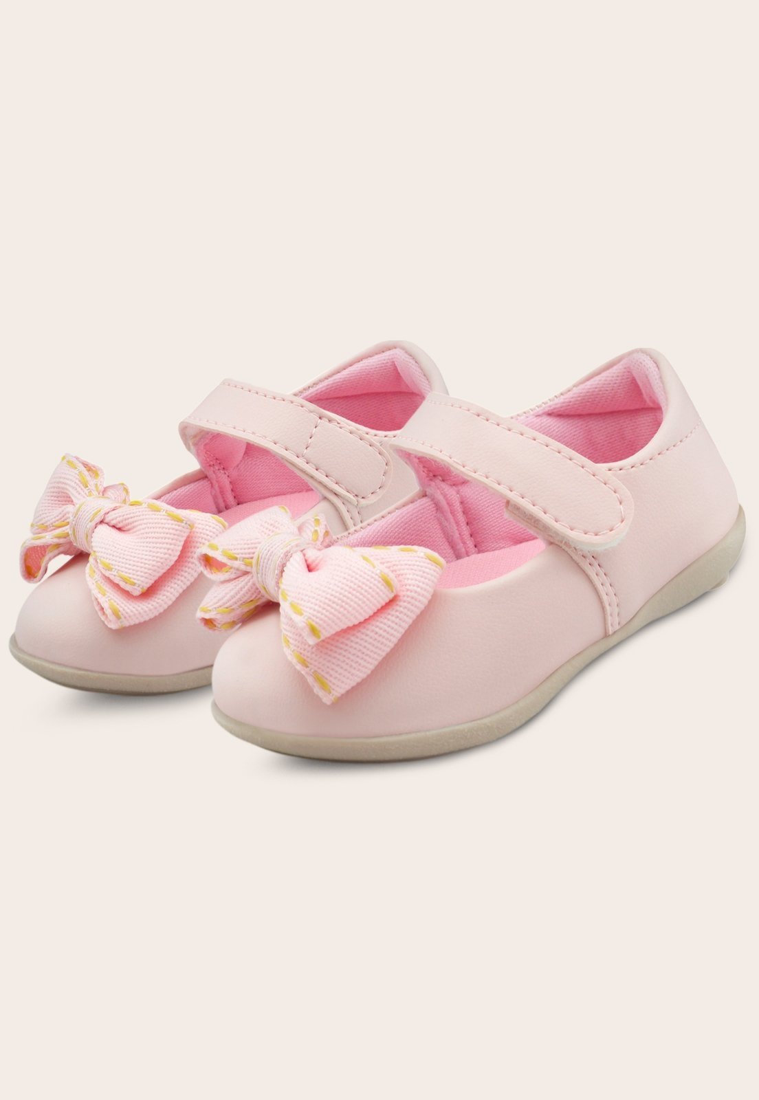 Infantil – Sapatilha Menina Sapatinho Laço Vermelha Mzkid