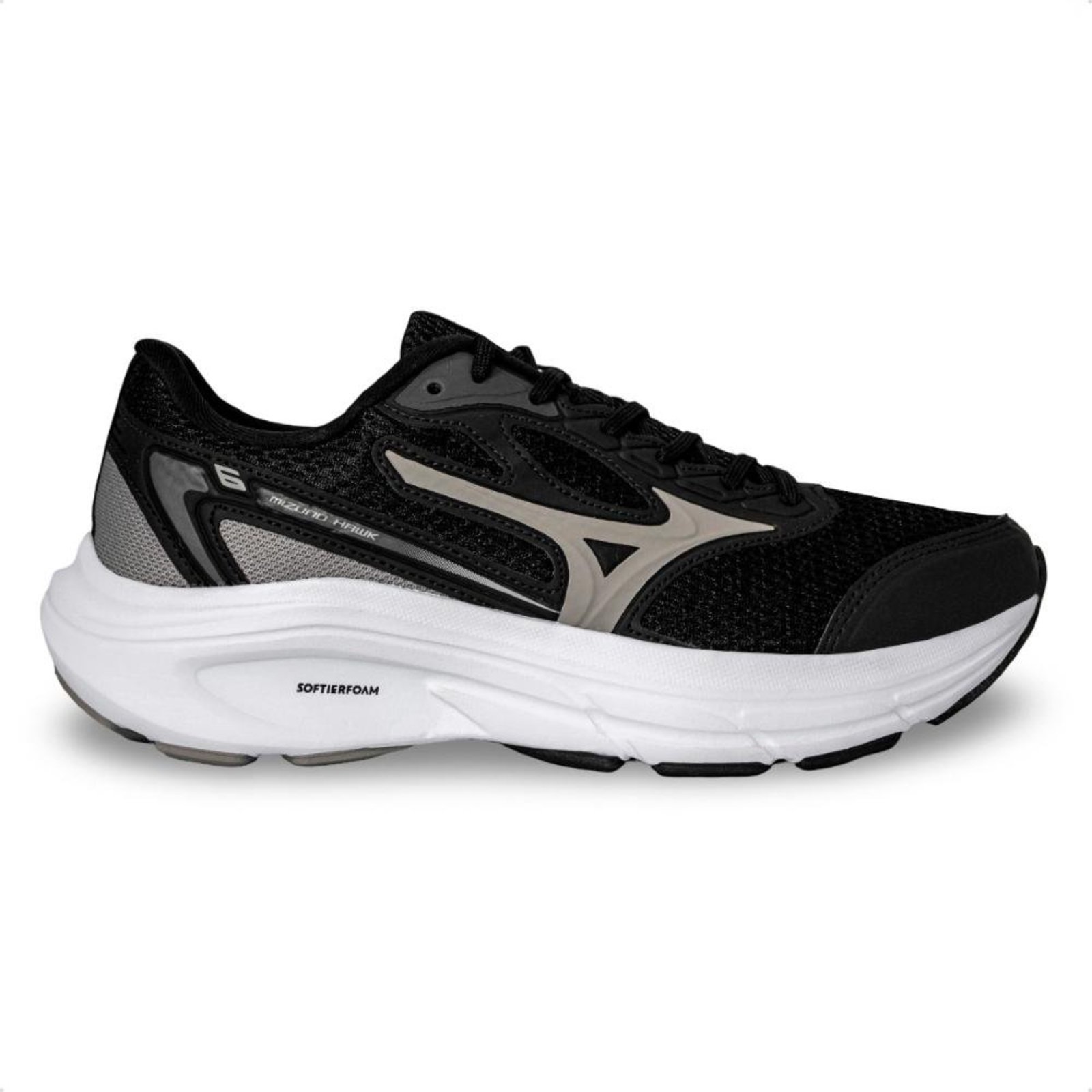 Tênis Mizuno Masculino Hawk 6 Corrida Preto