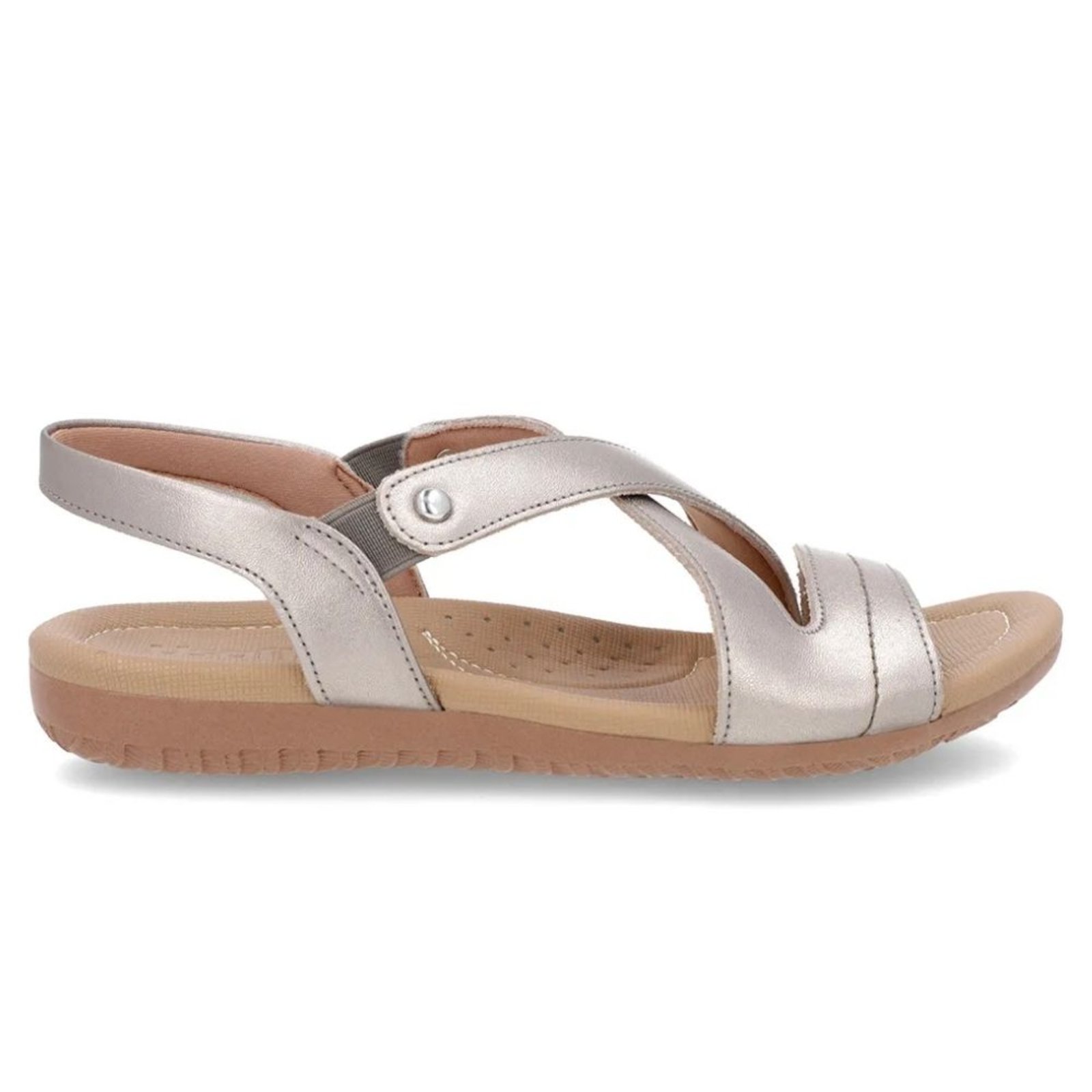 Sandália Rasteira Feminina Elástico Aço Usaflex R1804