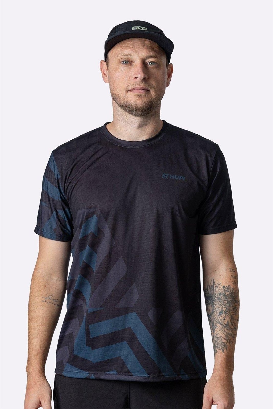 Camiseta Dry Fit HUPI Pulse Masculina Preto