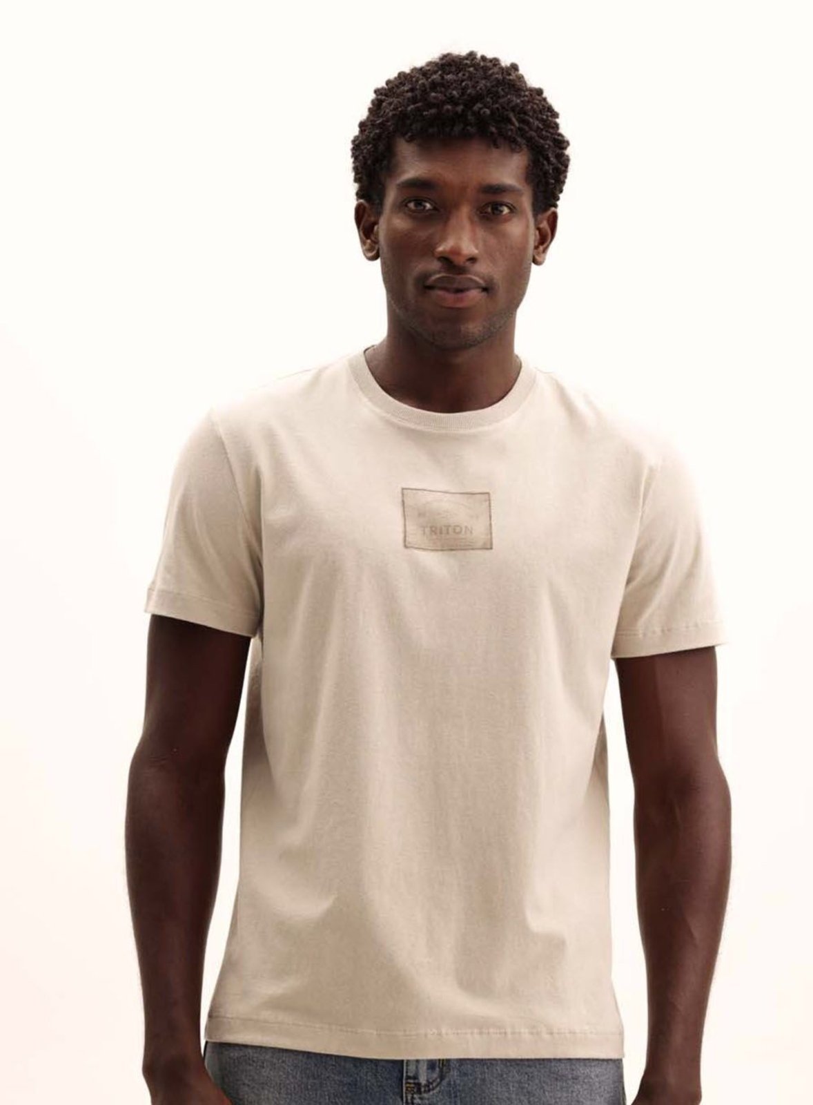 Camiseta Triton Bege Esquilo