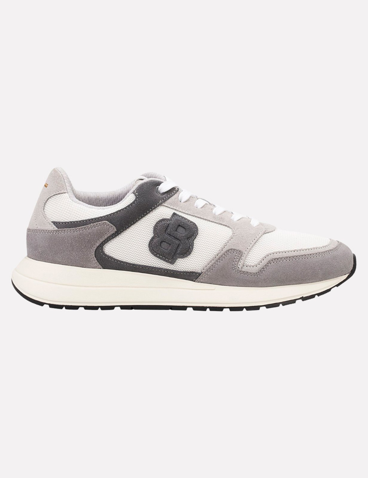 Tênis Hugo Boss Masculino Vinston Runn sdmeBB Branco/Cinza