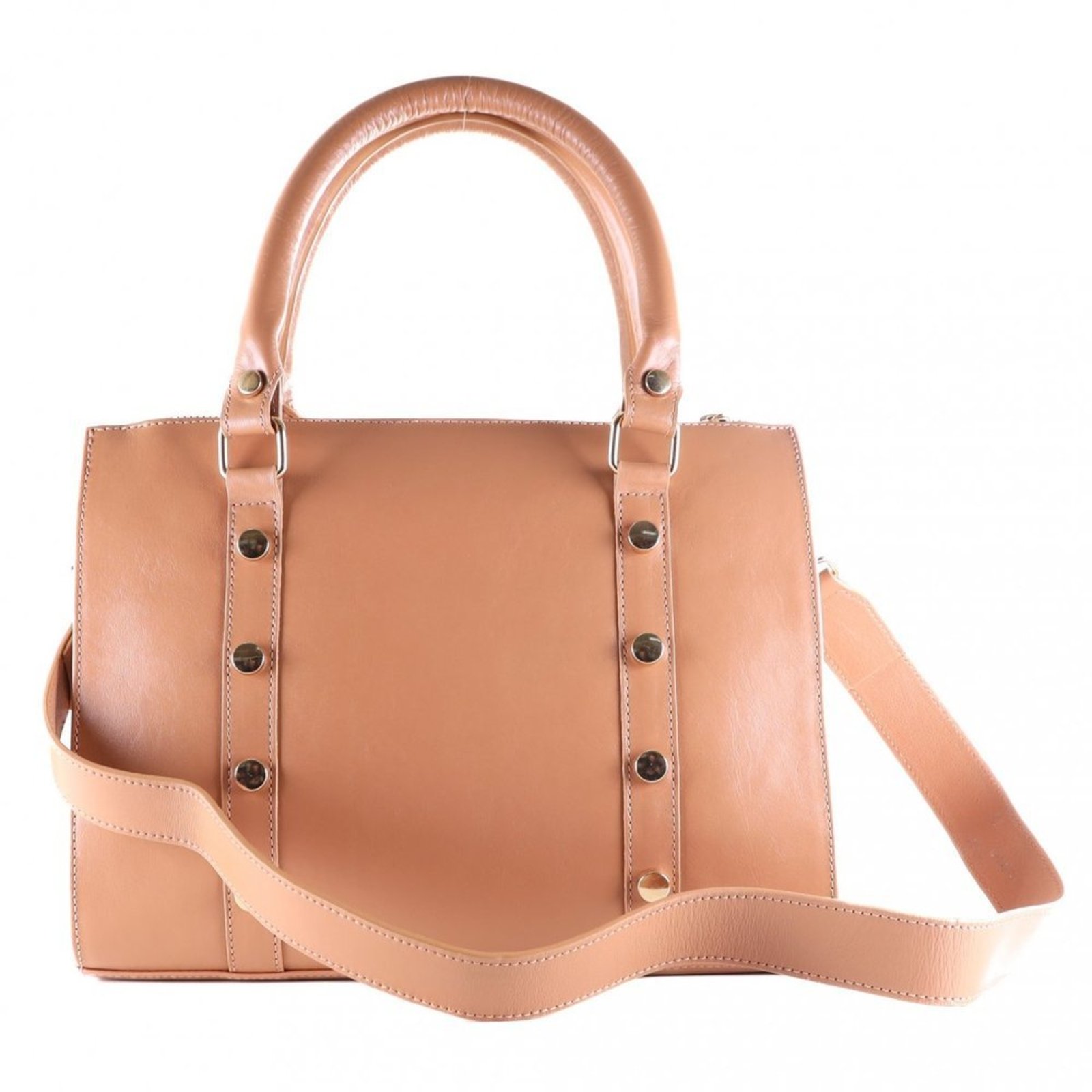Bolsa Feminina Zariff Tote Luxo 151c Zariff Caramelo
